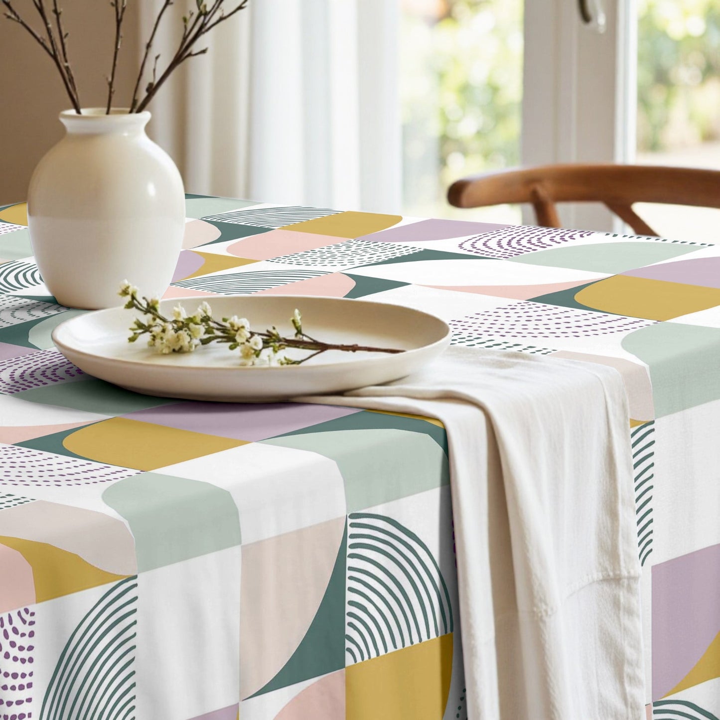 Fabric tablecloth 0120-381