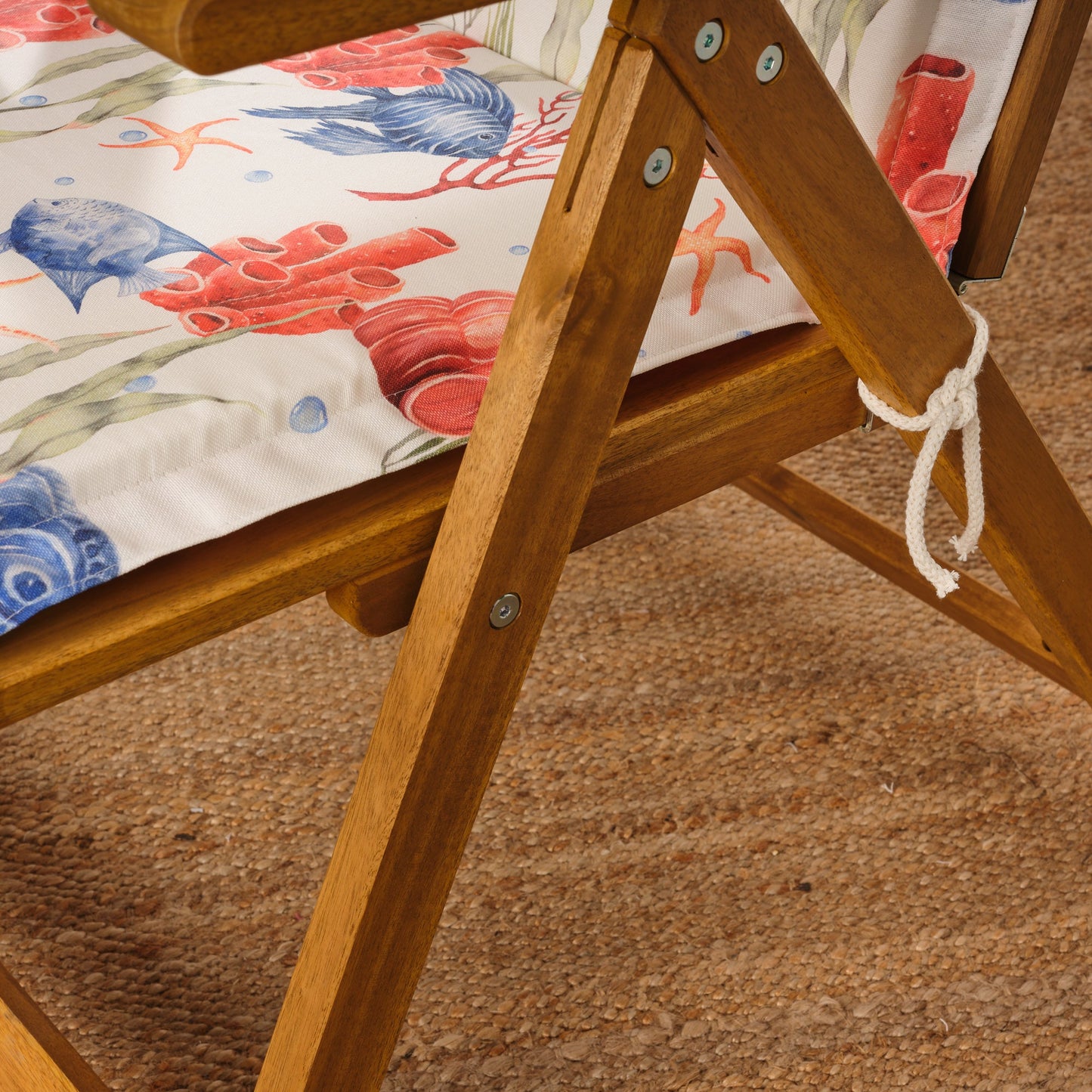 Cojín para silla de jardín 0120-413 48x100x5 cm