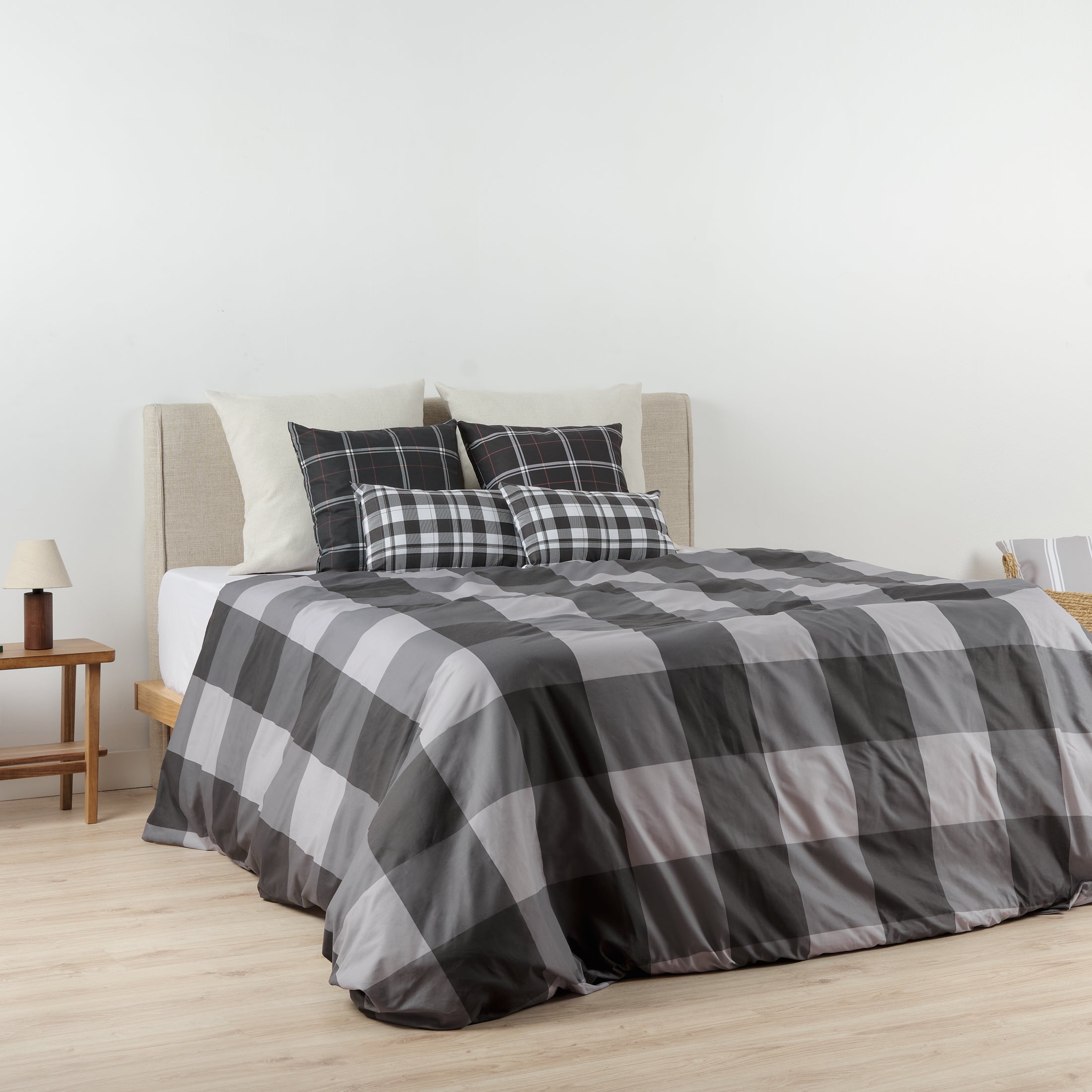 Lisbon 100% cotton bottleneck duvet cover