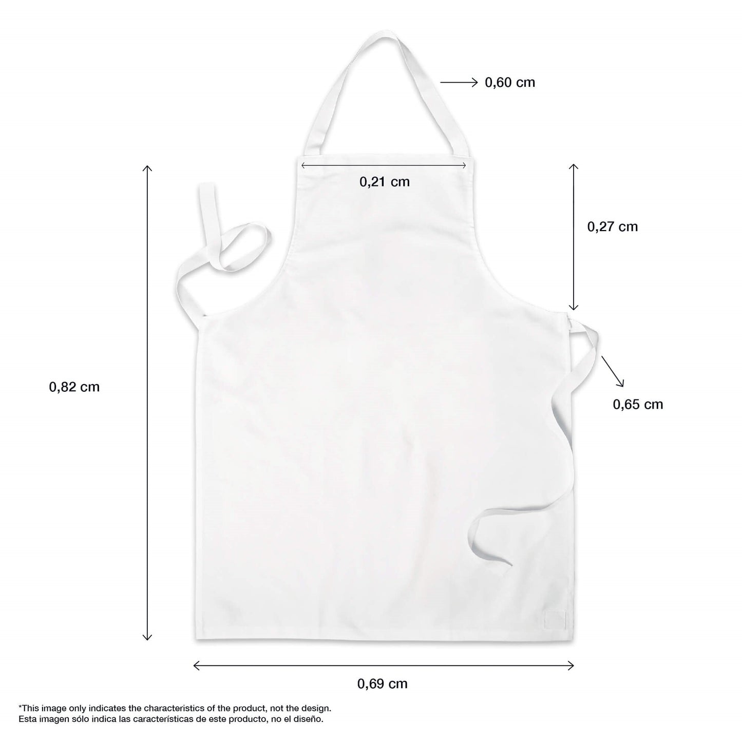 Delantal 0400-88 - 110x69 cm 4