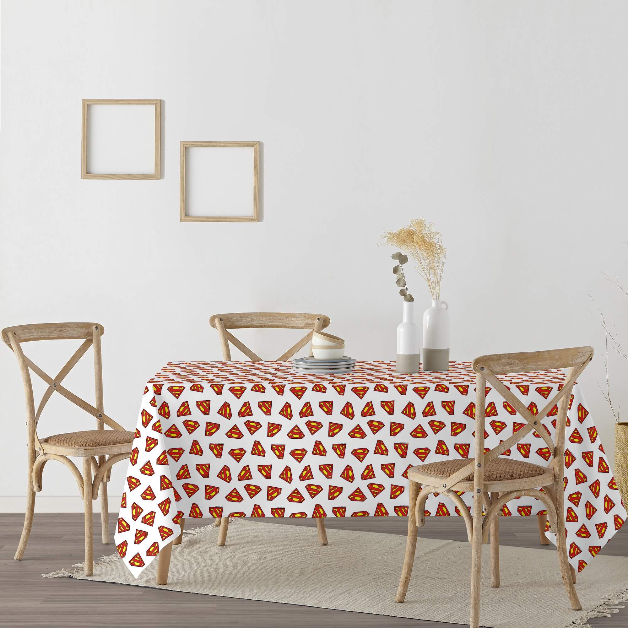 Mantel resinado antimanchas Superman White 3