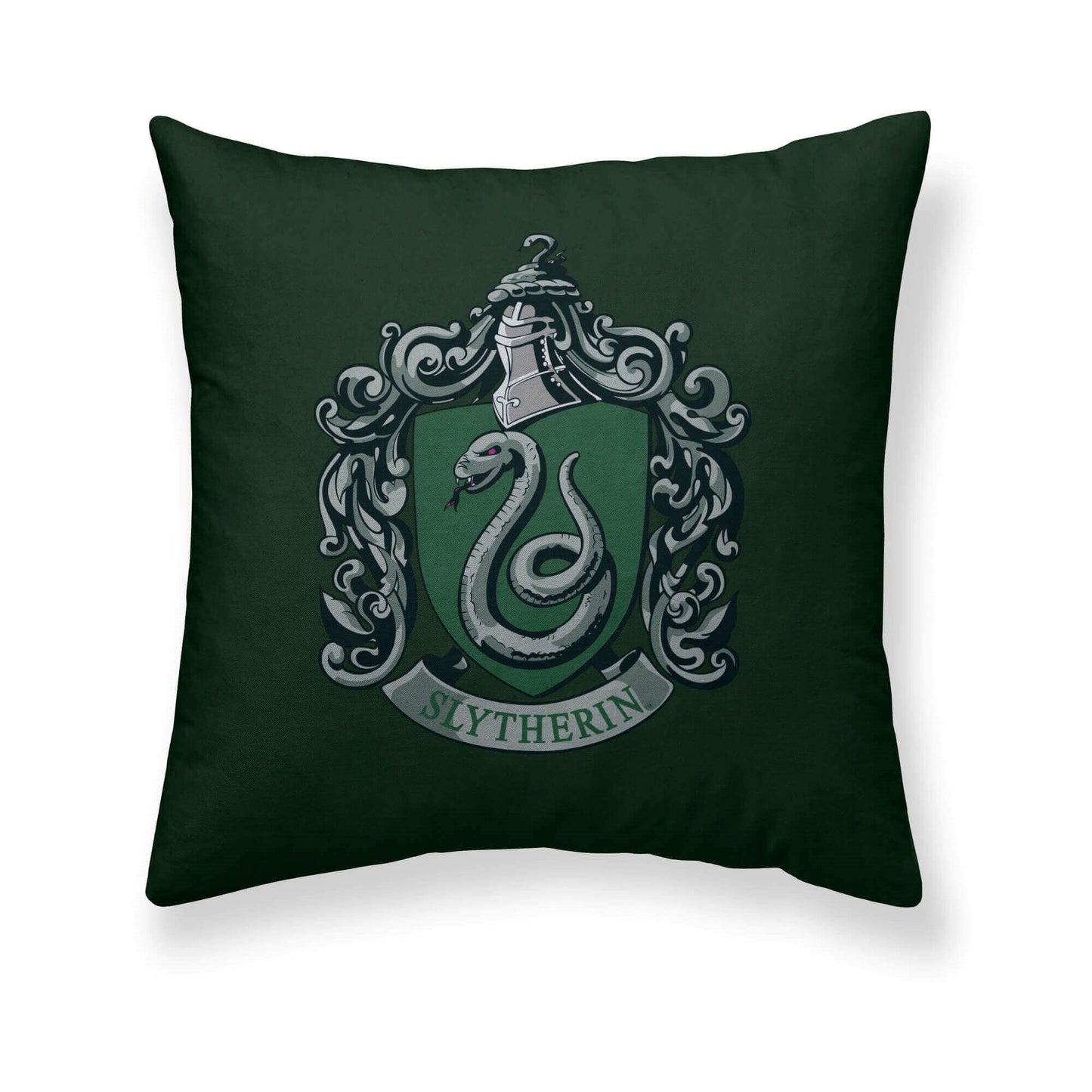 Funda de cojín 100% algodón 50x50cm Slytherin Basic A 0