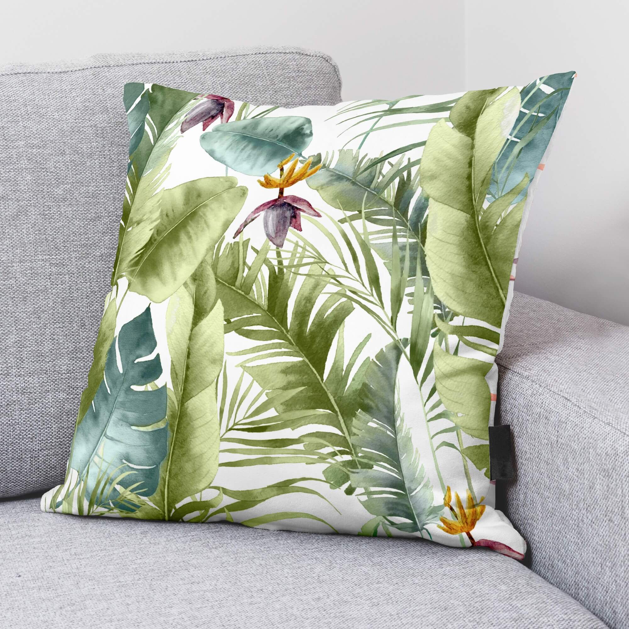 Funda de cojín reversible 100% algodón 50x50 cm Katmandu B 4