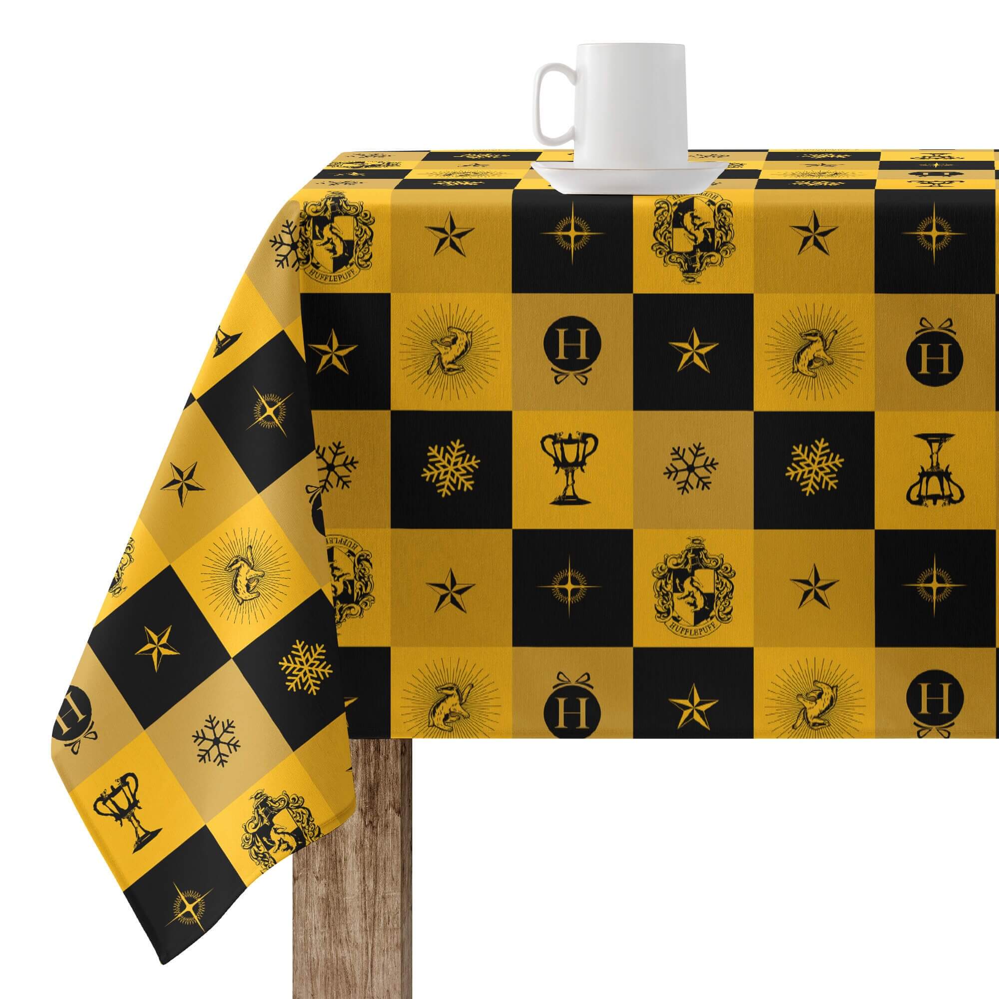 Mantel resinado antimanchas Hufflepuff Christmas 0