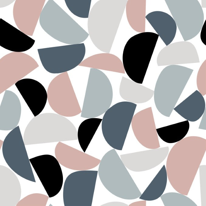 Funda nórdica con botones 100% algodón Hayes Gris 5