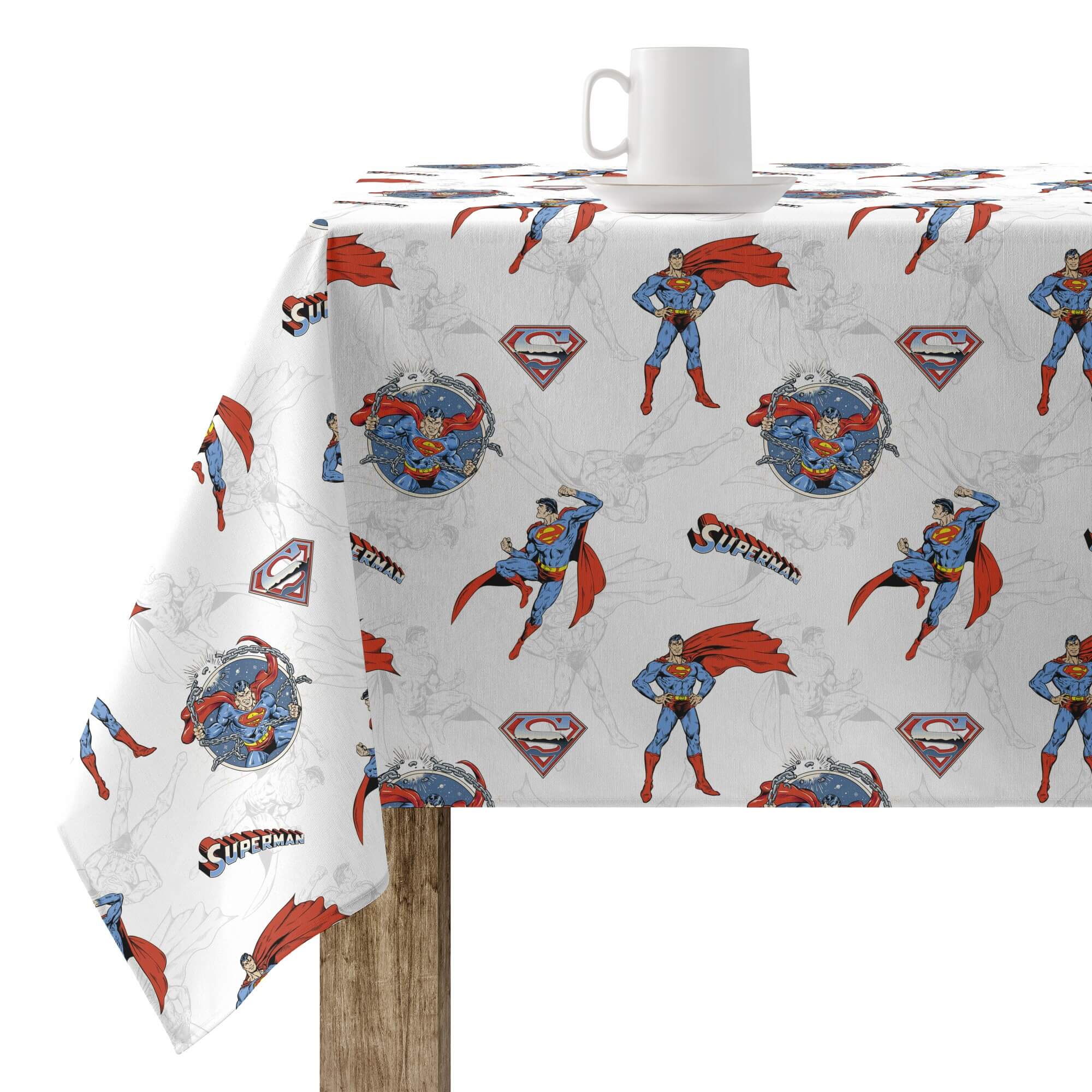 Mantel resinado antimanchas Superman 05 0