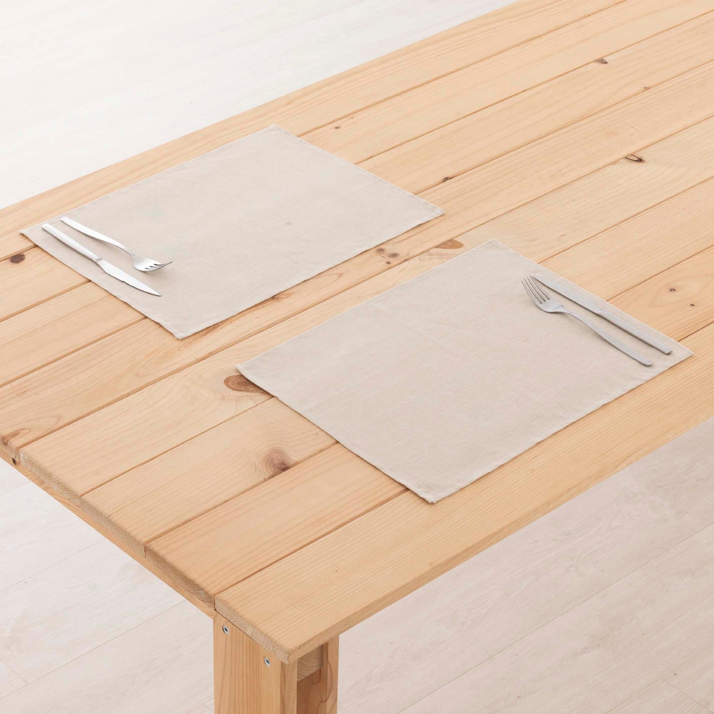 Pack 2 unidades mantel individual hidrófugo antimanchas Lino 100% Fresno 45x35 cm 0