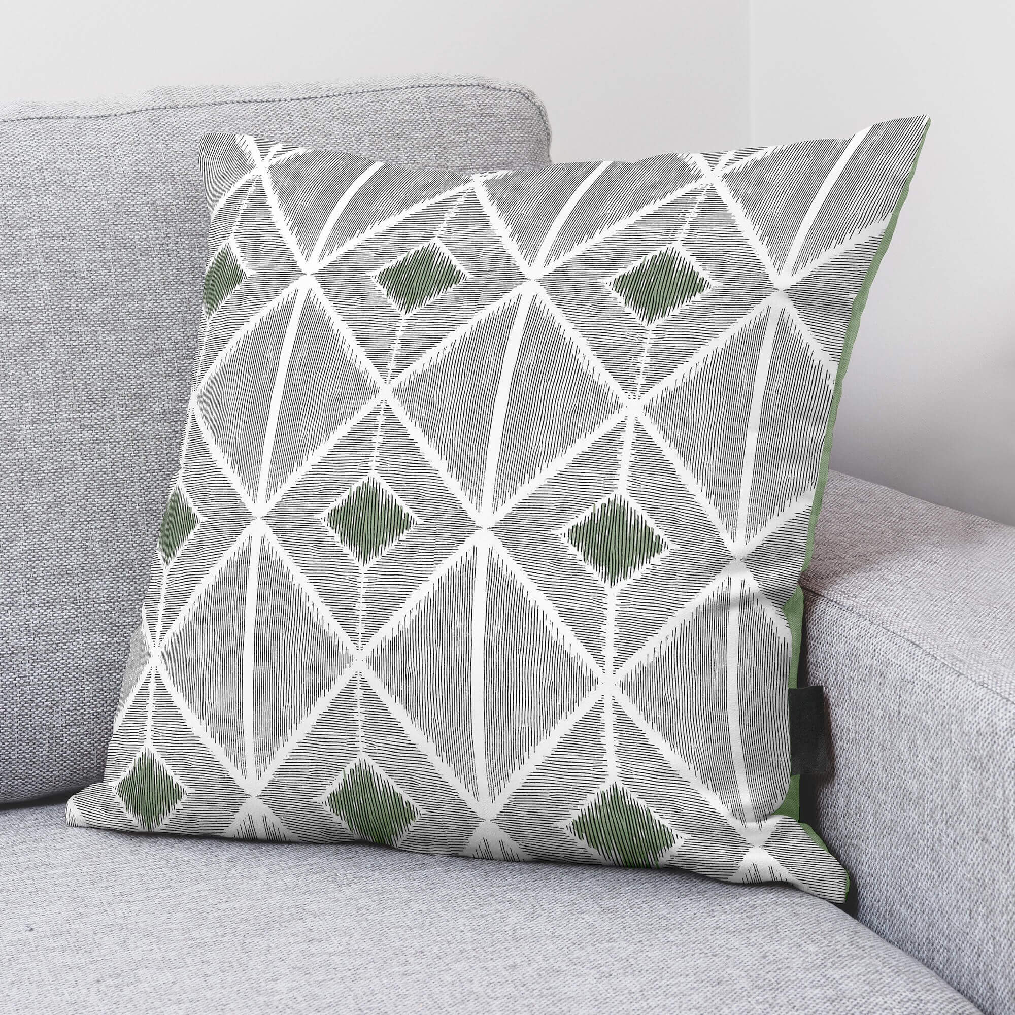 Funda de cojín reversible 100% algodón 50x50 cm Niara B 3