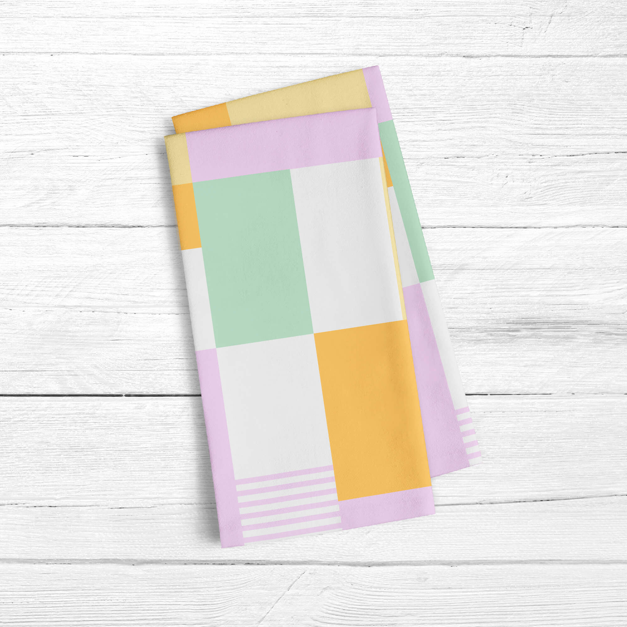 Pack 2 unidades paño de cocina 0120-146 100% algodón 45x70 cm 3