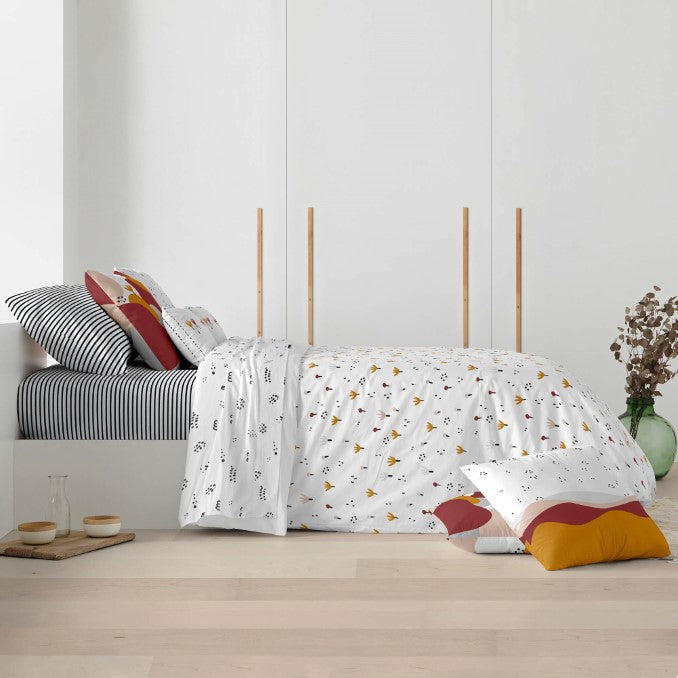 Funda nórdica con botones 100% algodón Campinas 2