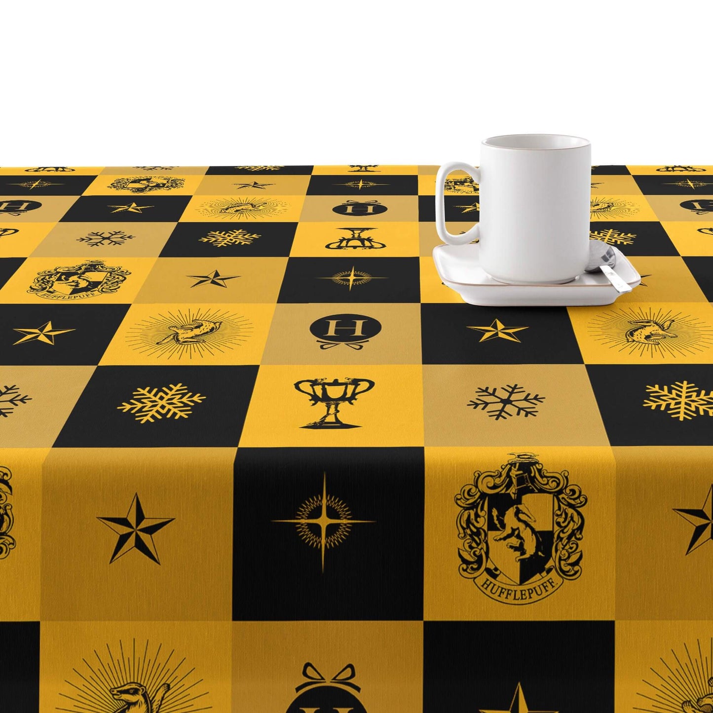 Mantel resinado antimanchas Hufflepuff Christmas 2