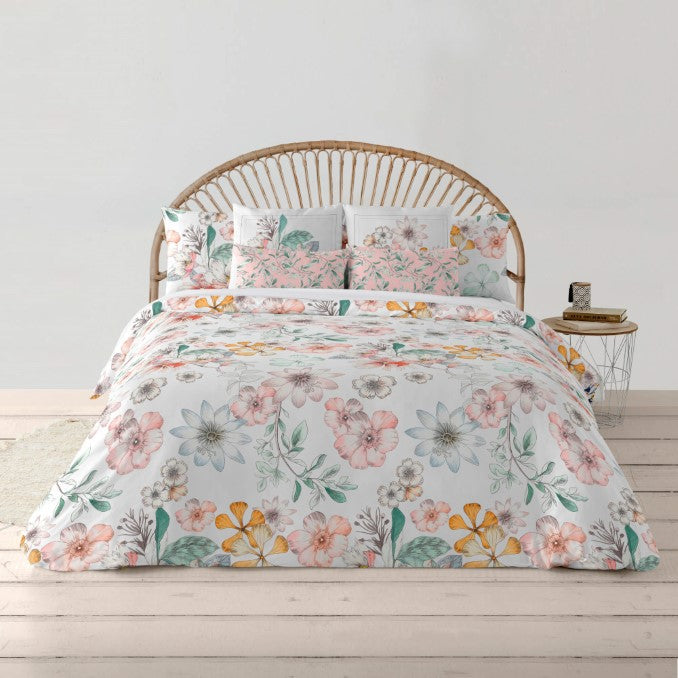 Funda nórdica con botones 100% algodón Calcuta 4