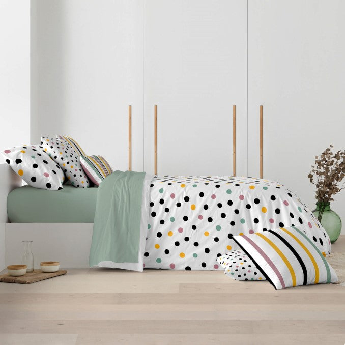 Funda nórdica con botones 100% algodón Cuzco 2