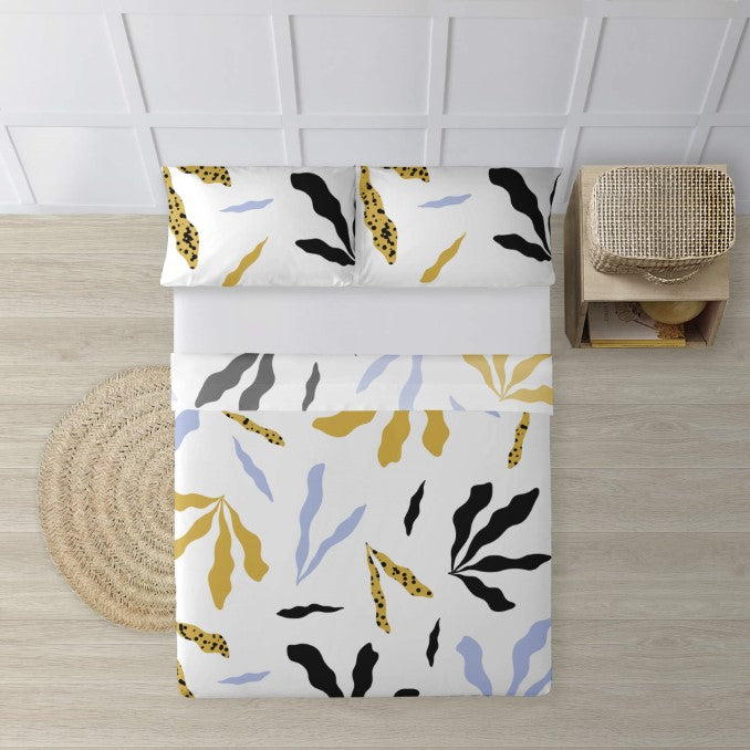 Juego de sábanas 100% algodón Darliston Blue 0