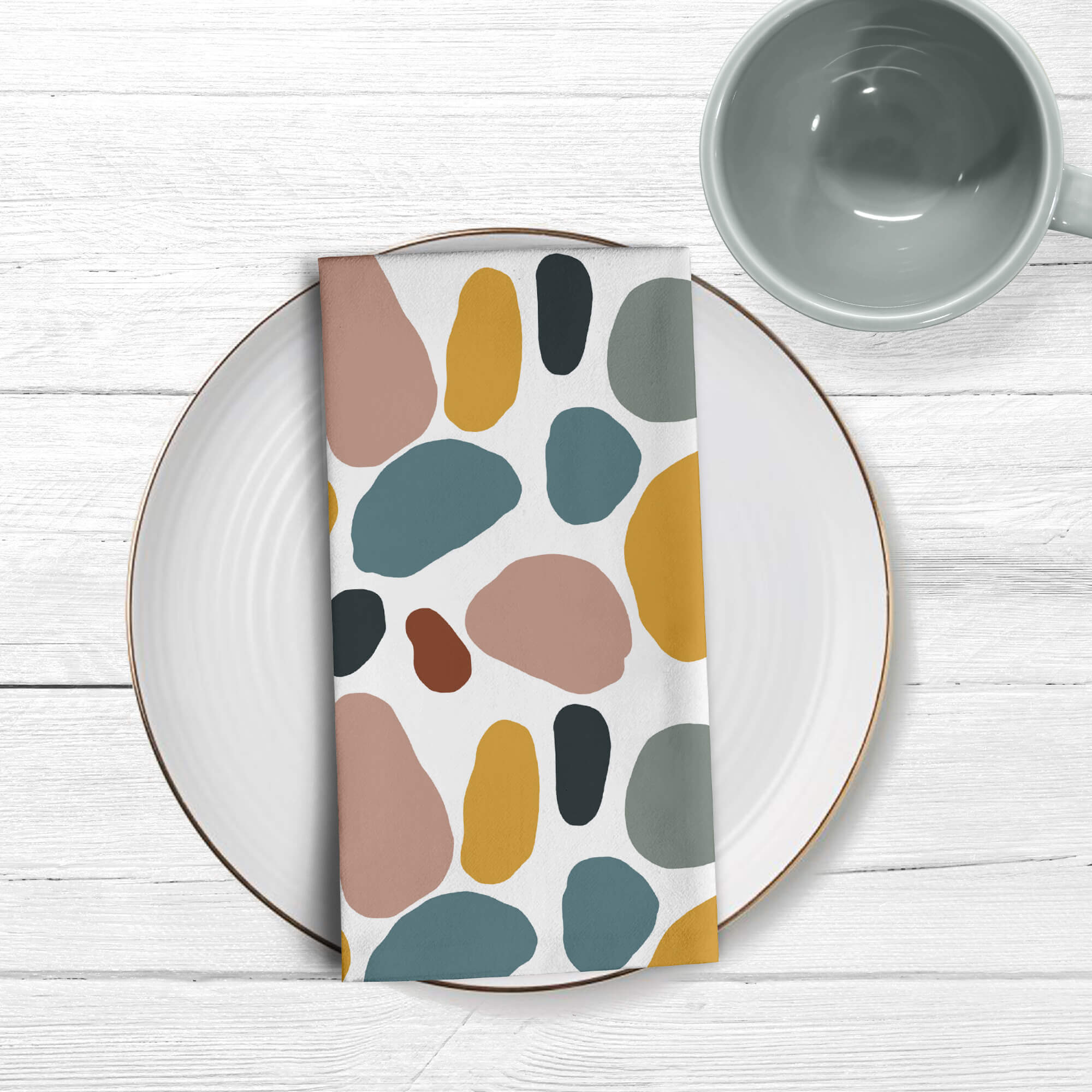 Pack 2 unidades servilletas 0120-05 100% algodón 45x45 cm 0