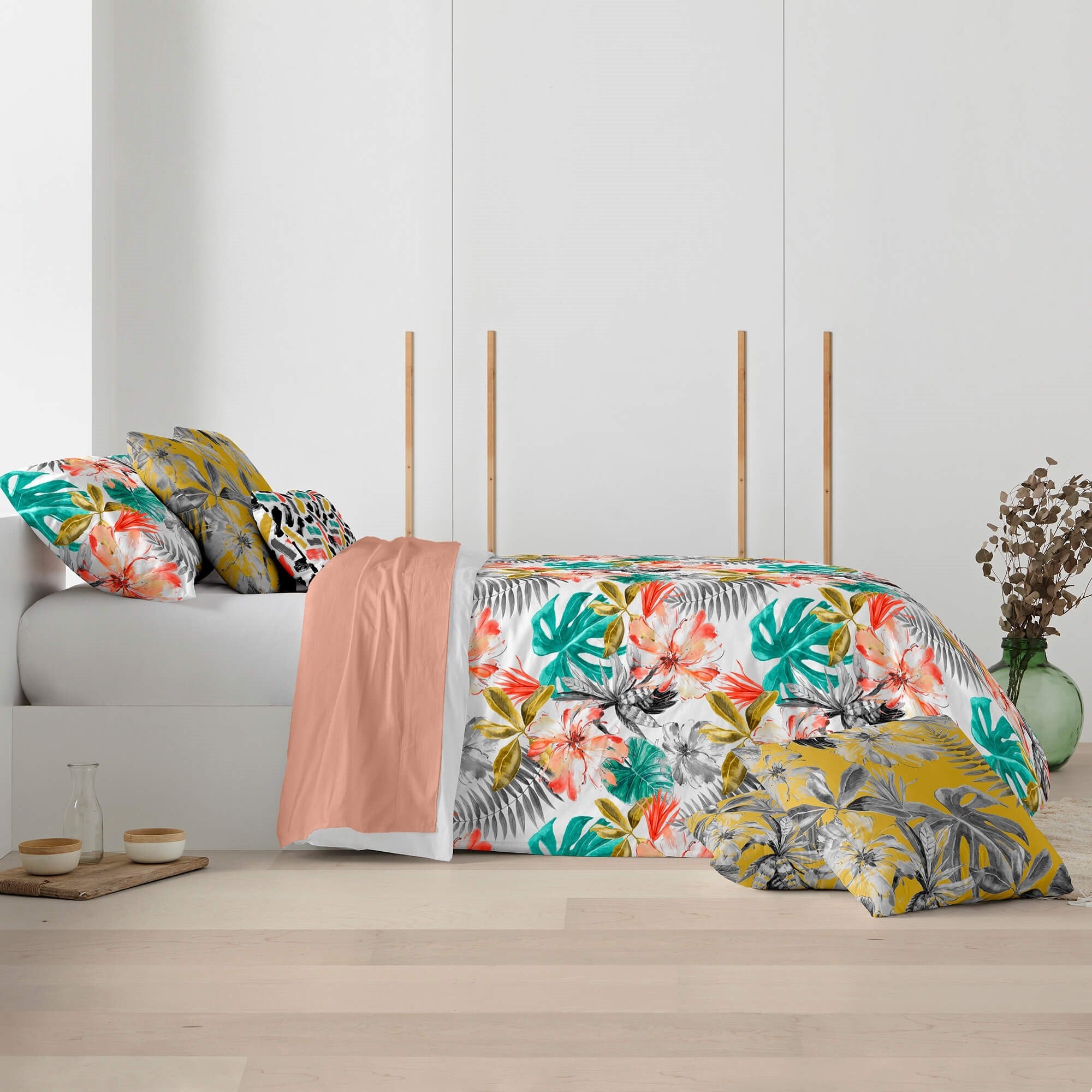 Funda nórdica con cuello de botella 100% algodón Angeles 4