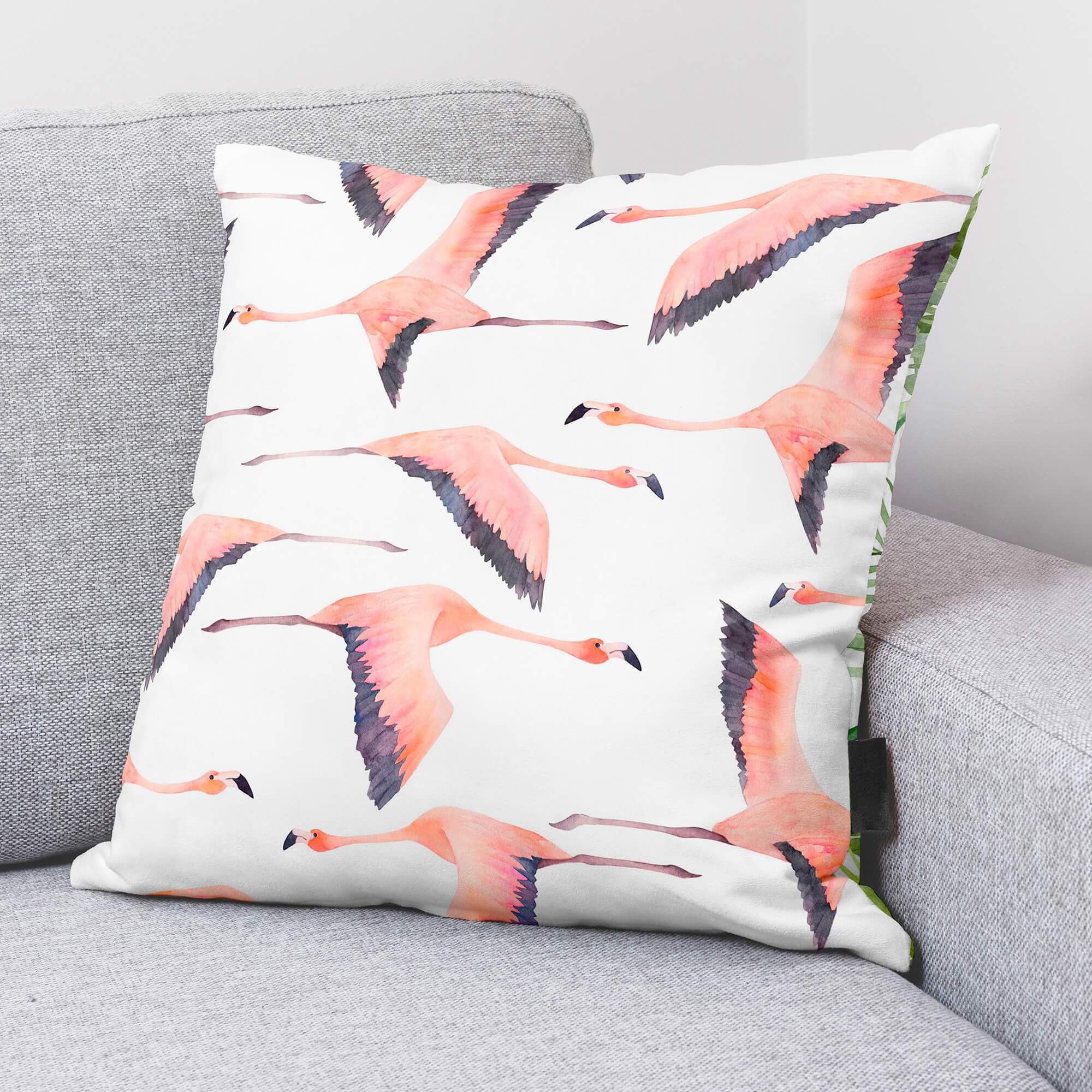 Funda de cojín reversible 100% algodón 50x50 cm Katmandu B 3