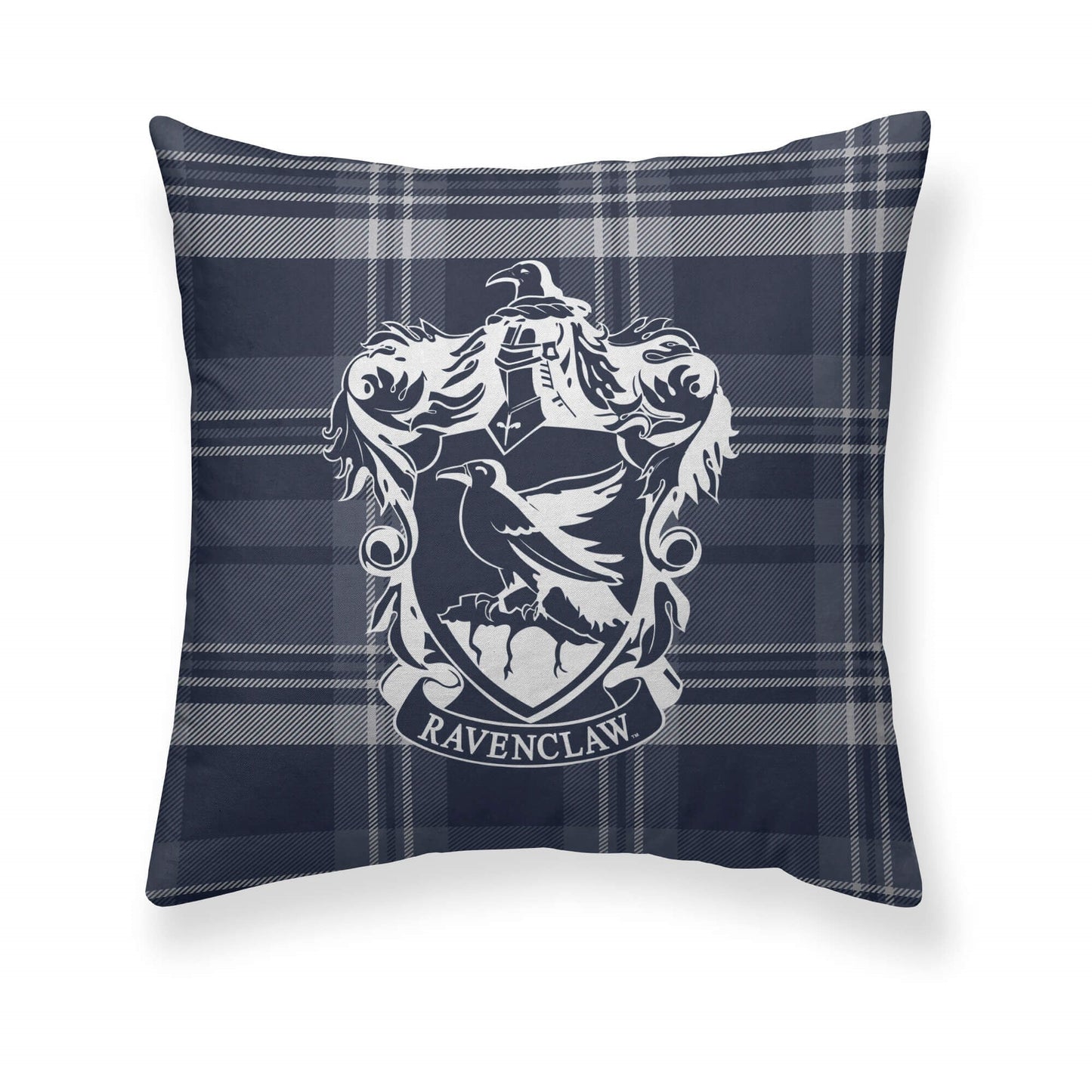 Funda de cojín 100% algodón 50x50cm Ravenclaw Cuadro A 0