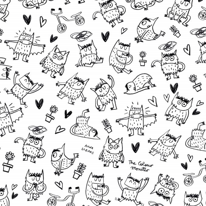 Bajera Monstre 100% algodón 4