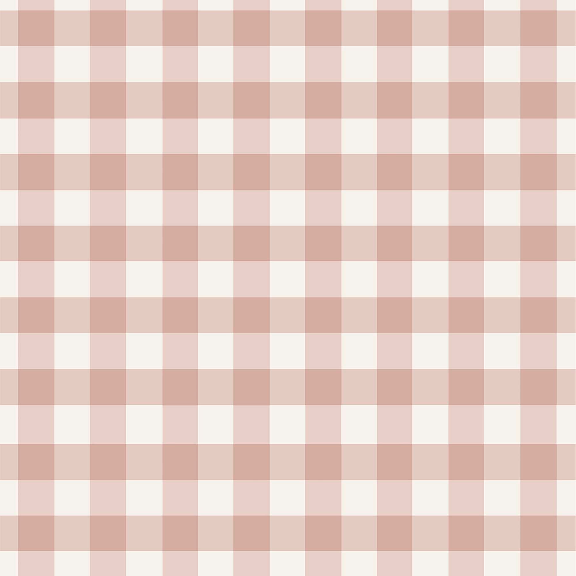 Housse de couette berceau Vichy rose