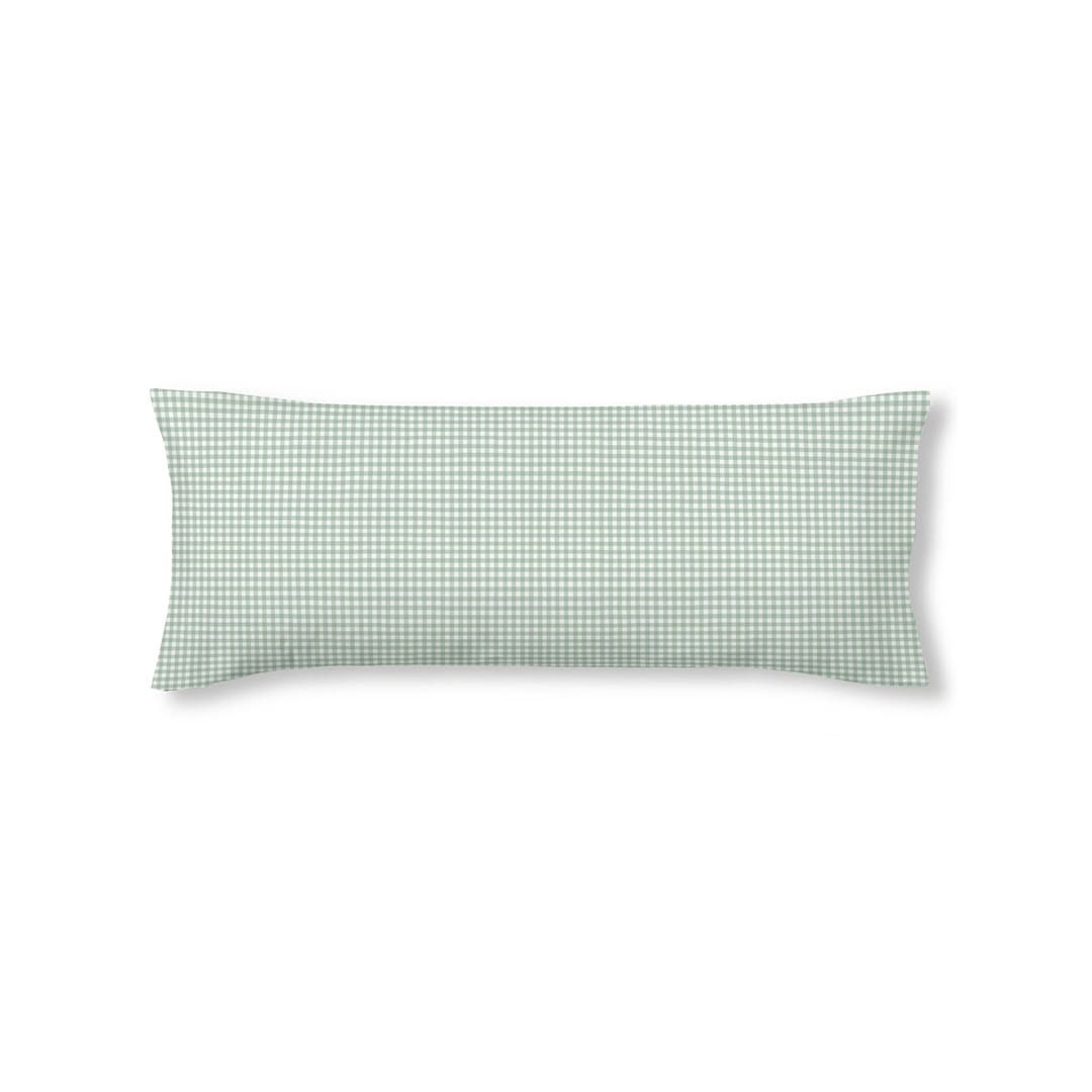 Taie d'oreiller 100% coton Vichy Menthe
