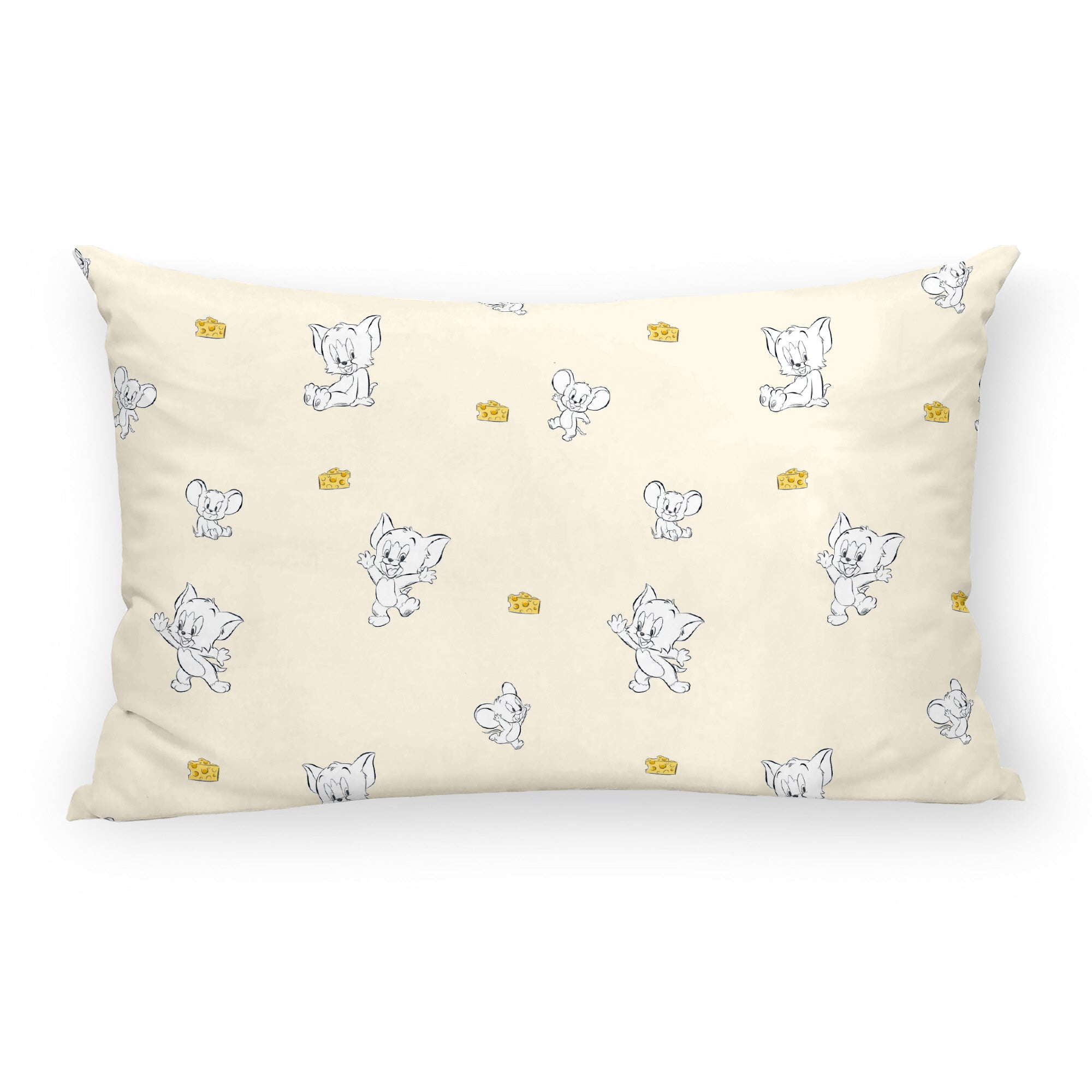 Housse de coussin 100% Coton 30x50 cm Tom & Jerry Enfant C