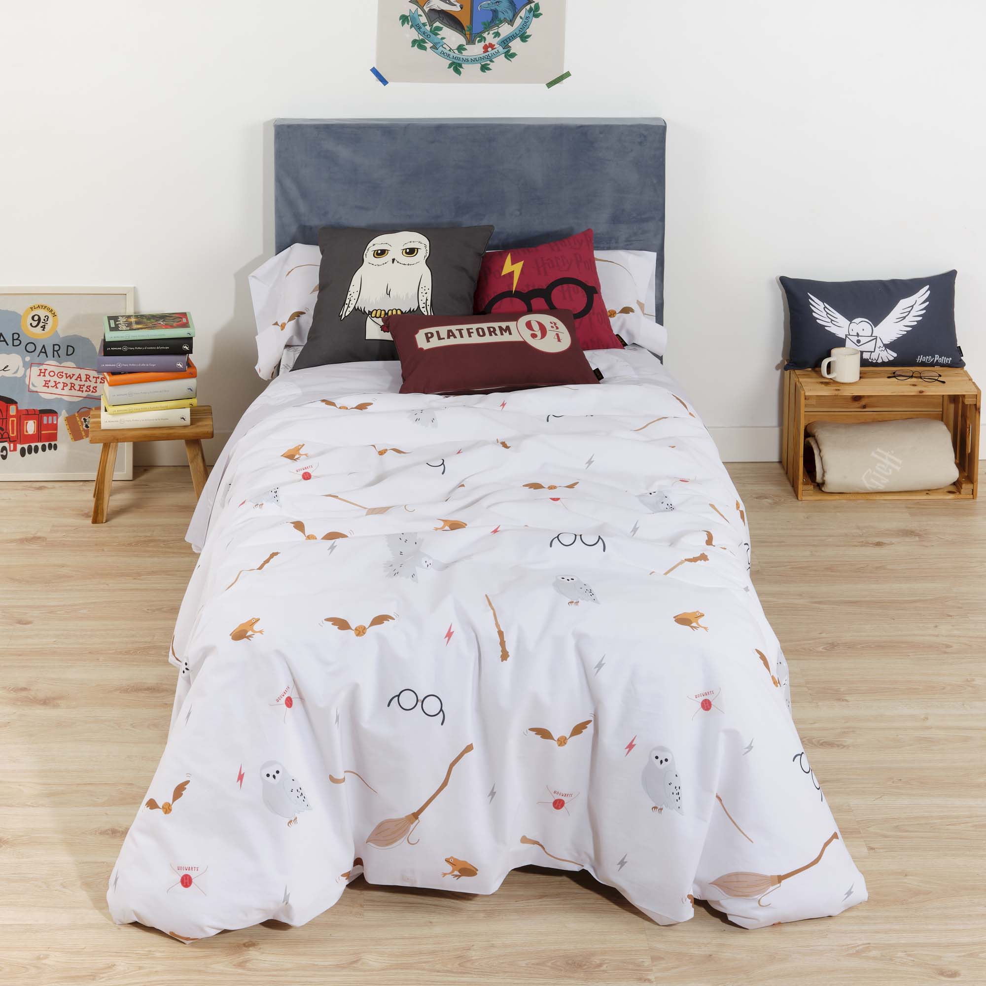 100% cotton duvet cover Hogwarts Nordic