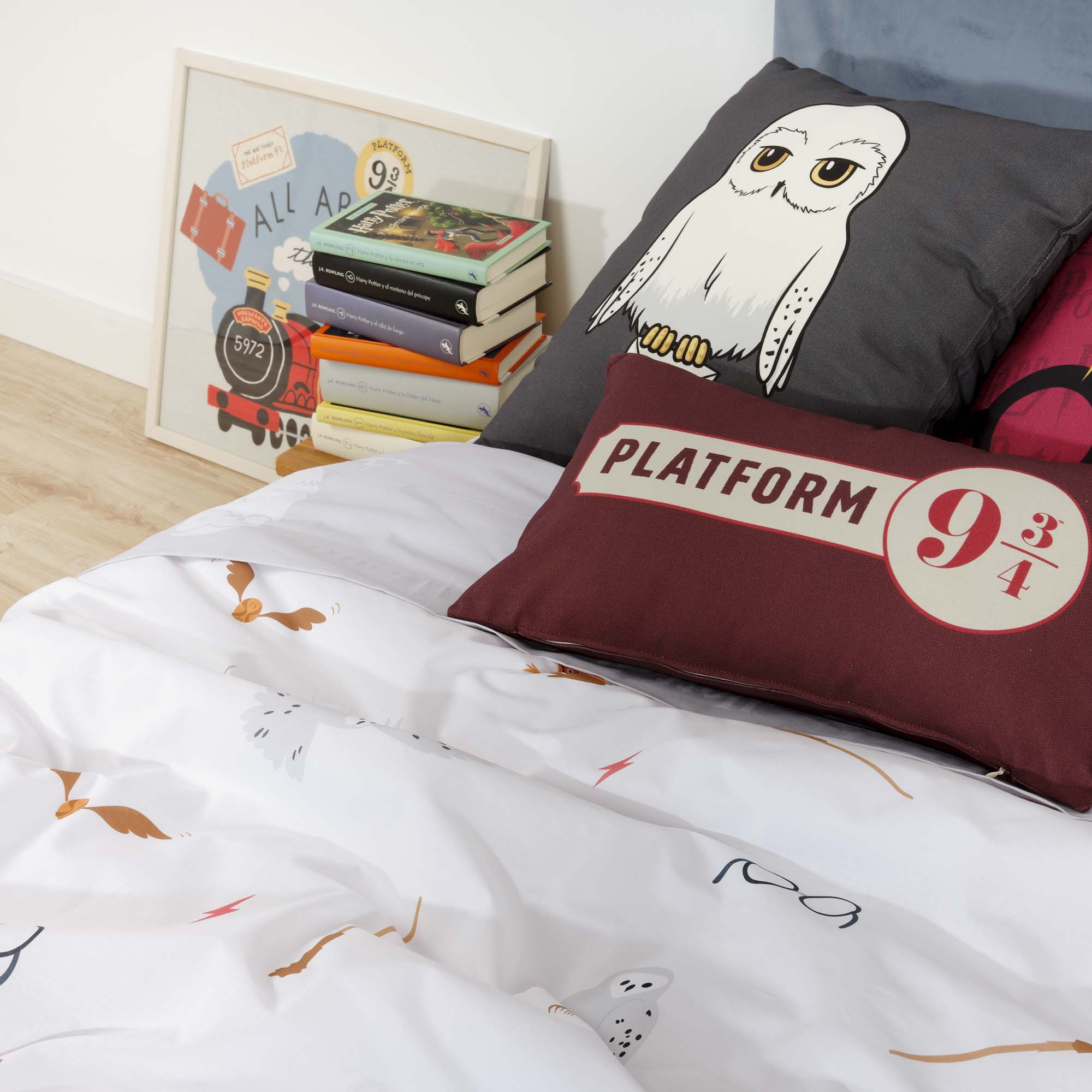 100% cotton duvet cover Hogwarts Nordic