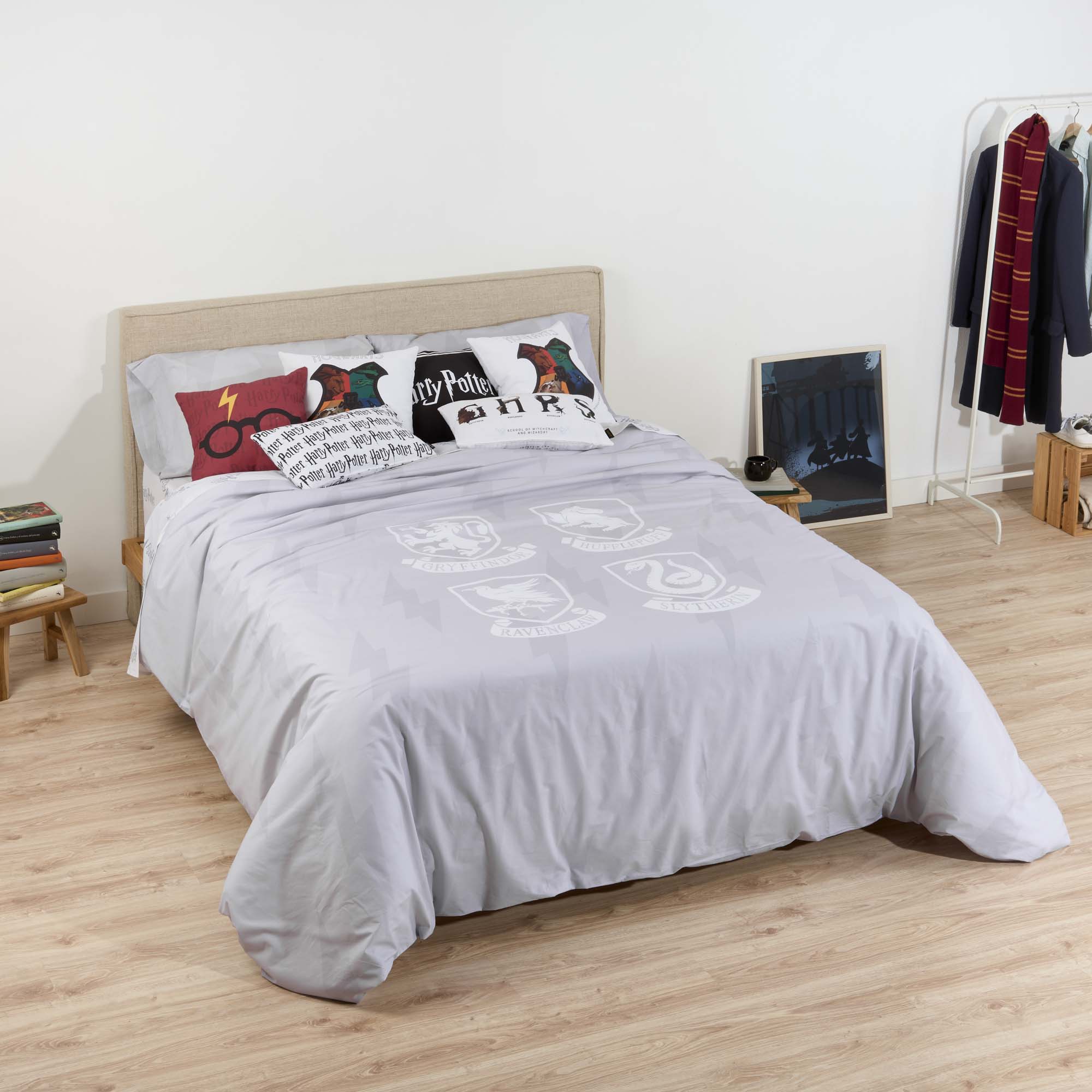 100% cotton duvet cover Hogwarts Shields