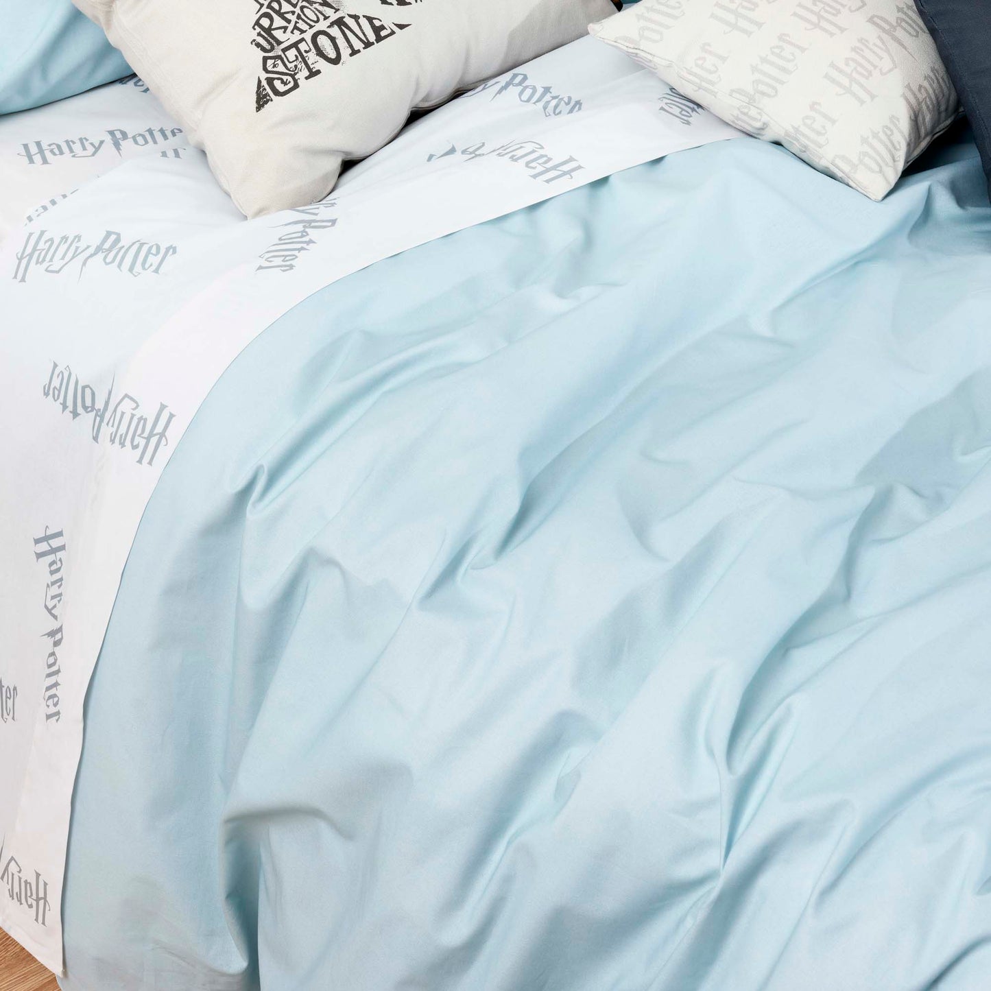 Housse de couette 100% coton Harry Potter Menthe