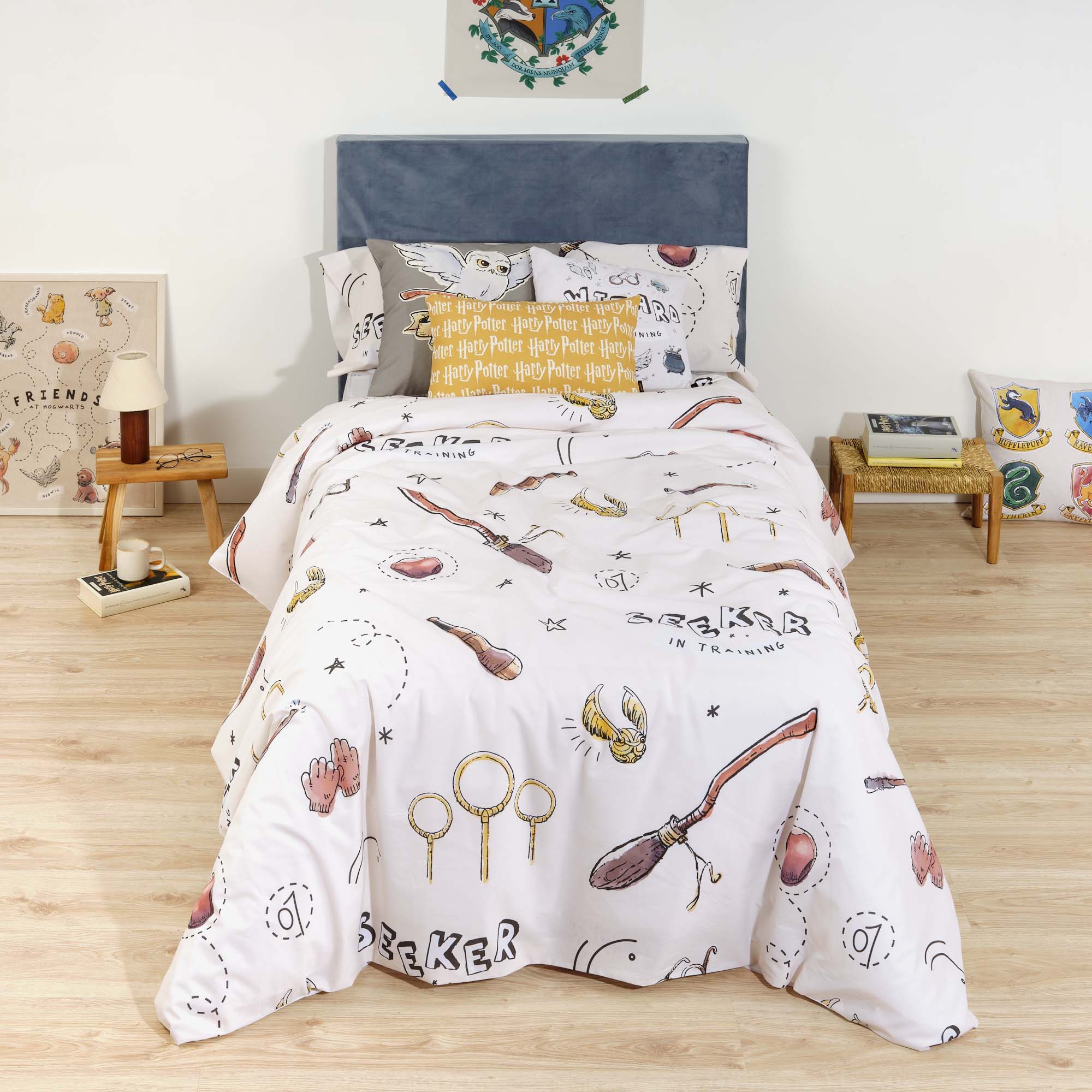 100% cotton duvet cover Quidditch Child