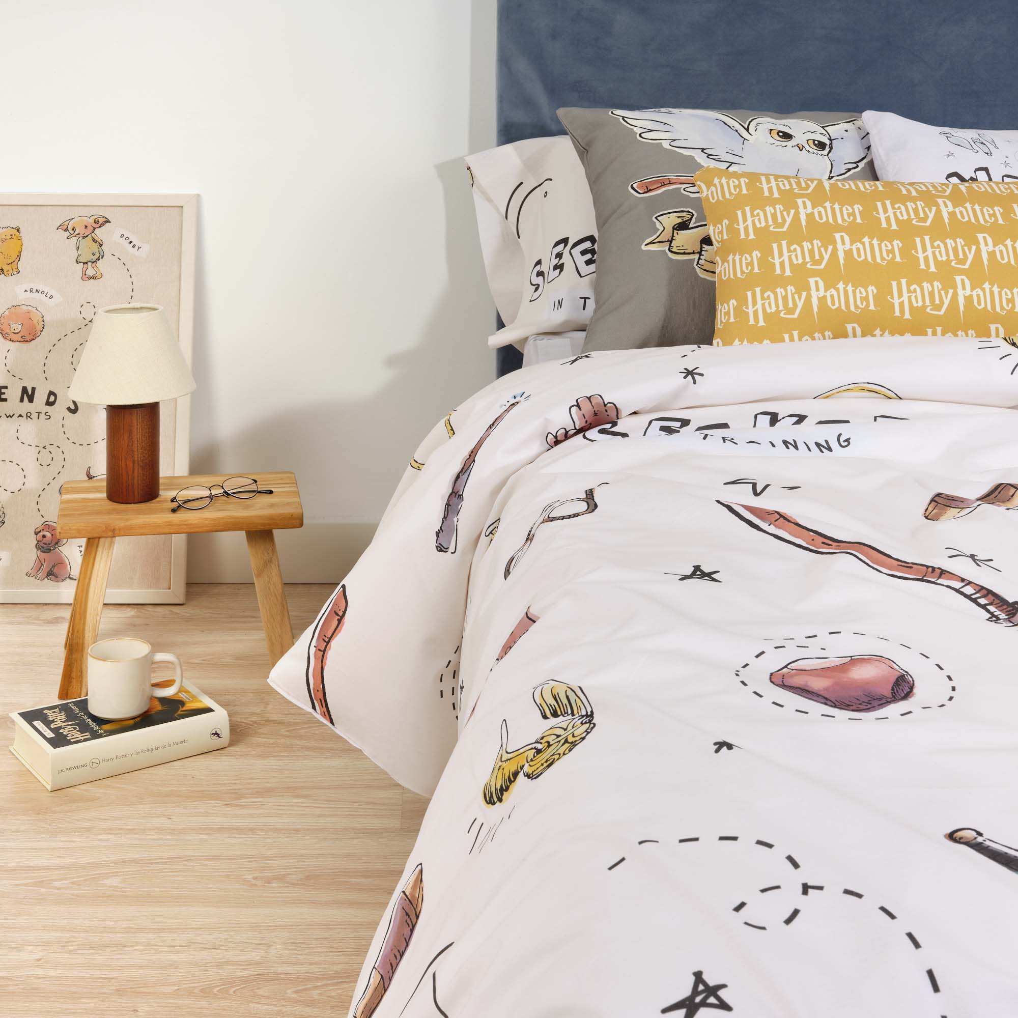 100% cotton duvet cover Quidditch Child