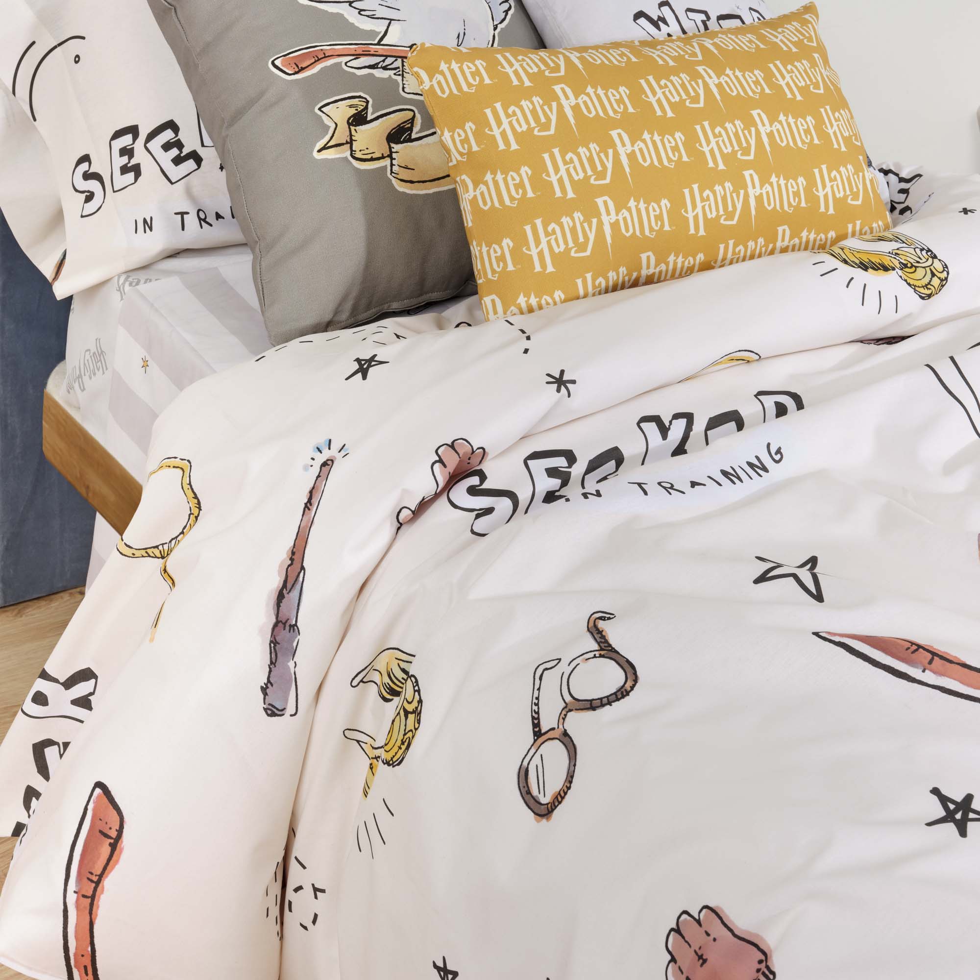 100% cotton duvet cover Quidditch Child