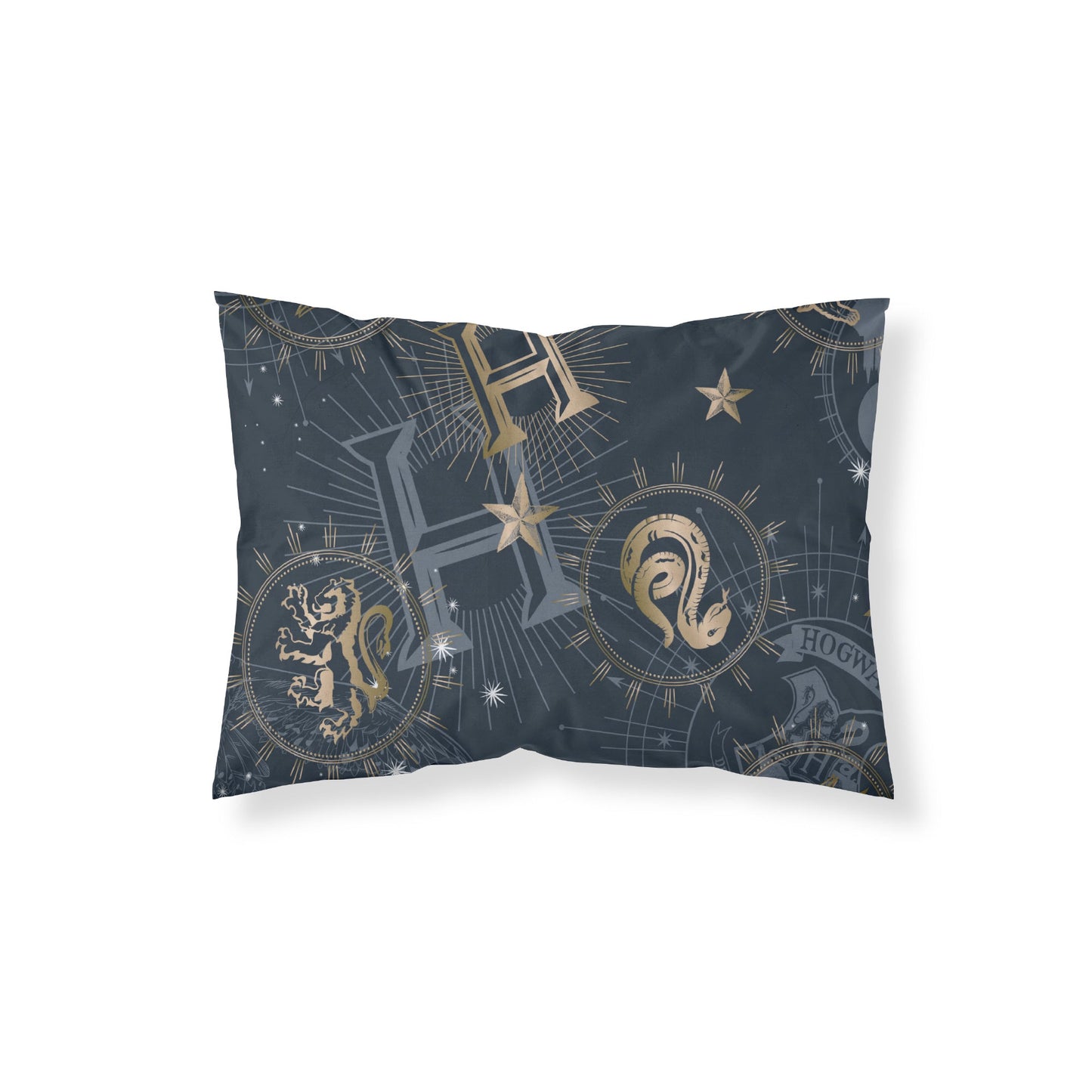 Funda de almohada 100% algodón Hpotter Gold