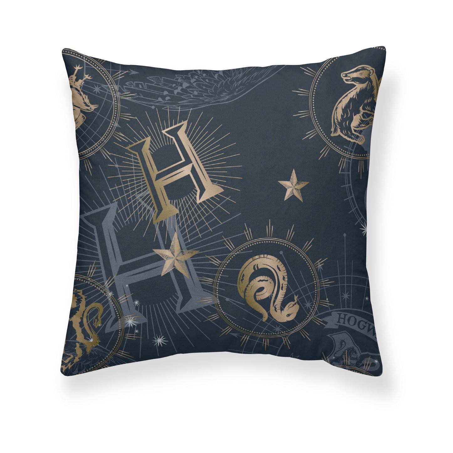 Funda de almohada 100% algodón Hpotter Gold