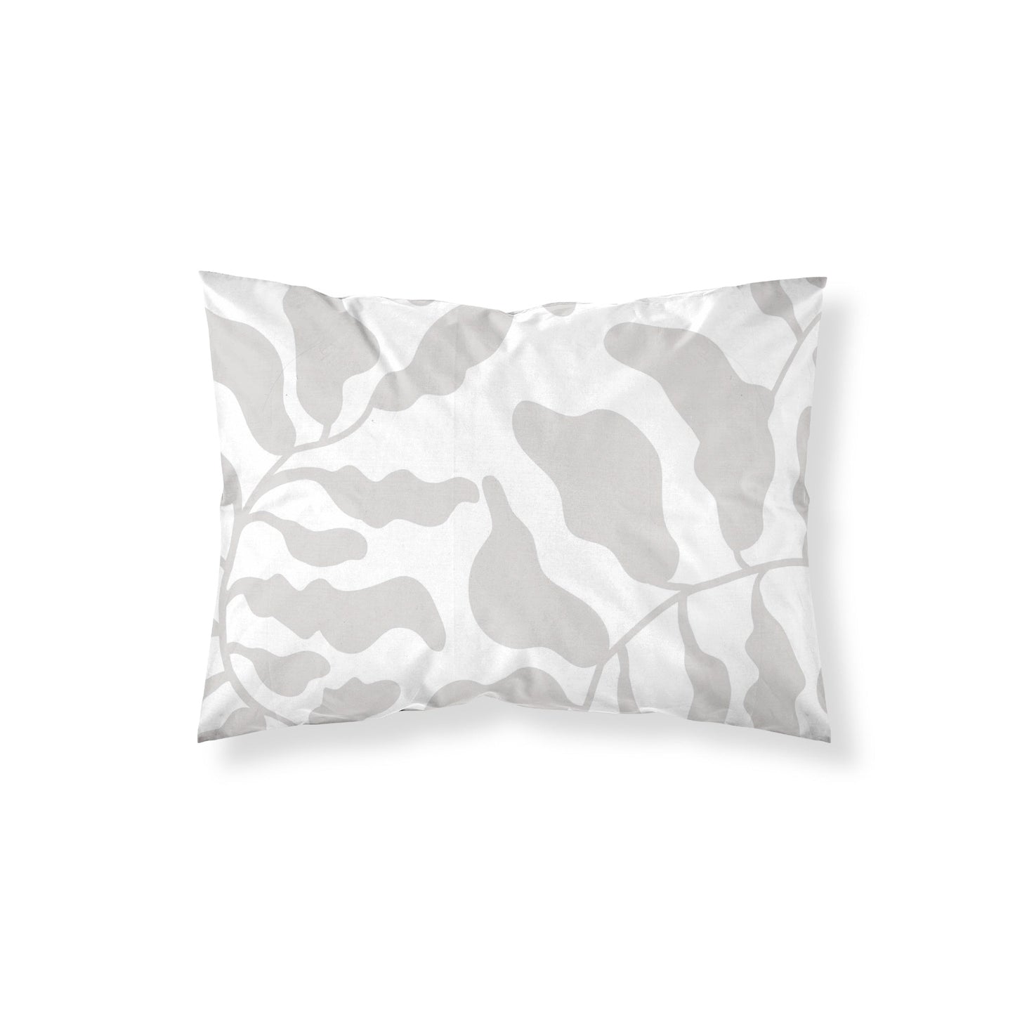 Funda de almohada 100% algodón Chame Gris