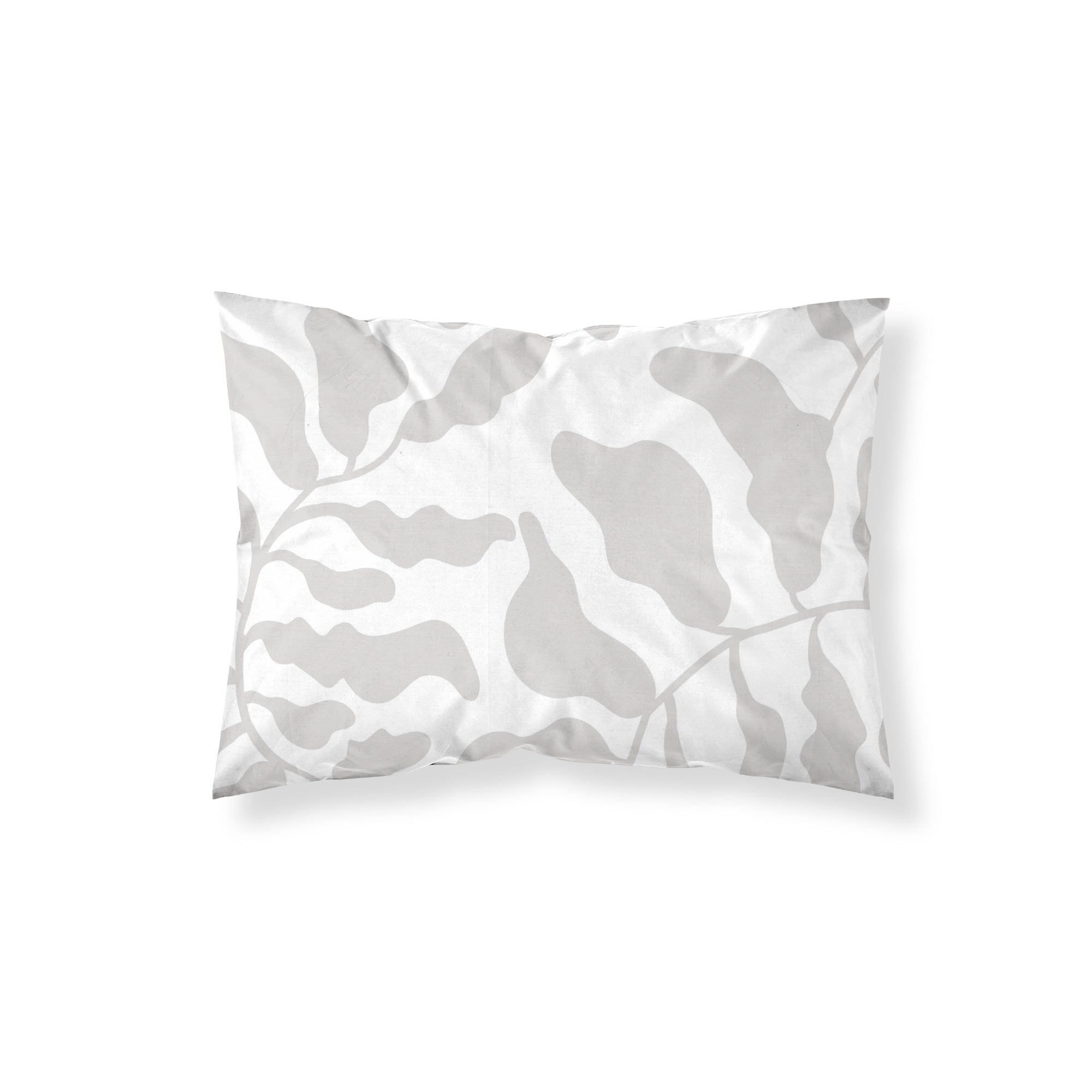 Taie d'oreiller 100% coton Chame Gris