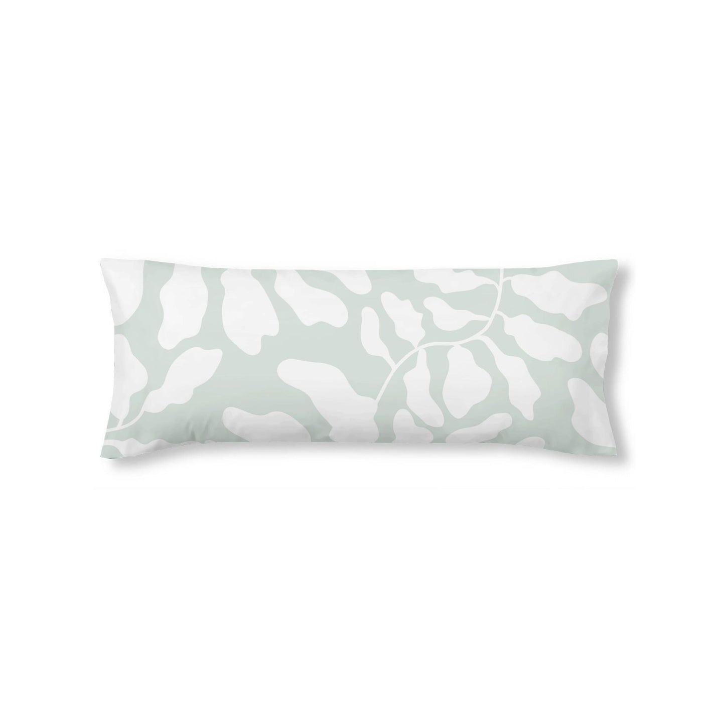 Taie d'oreiller Chame Menthe 100 % coton
