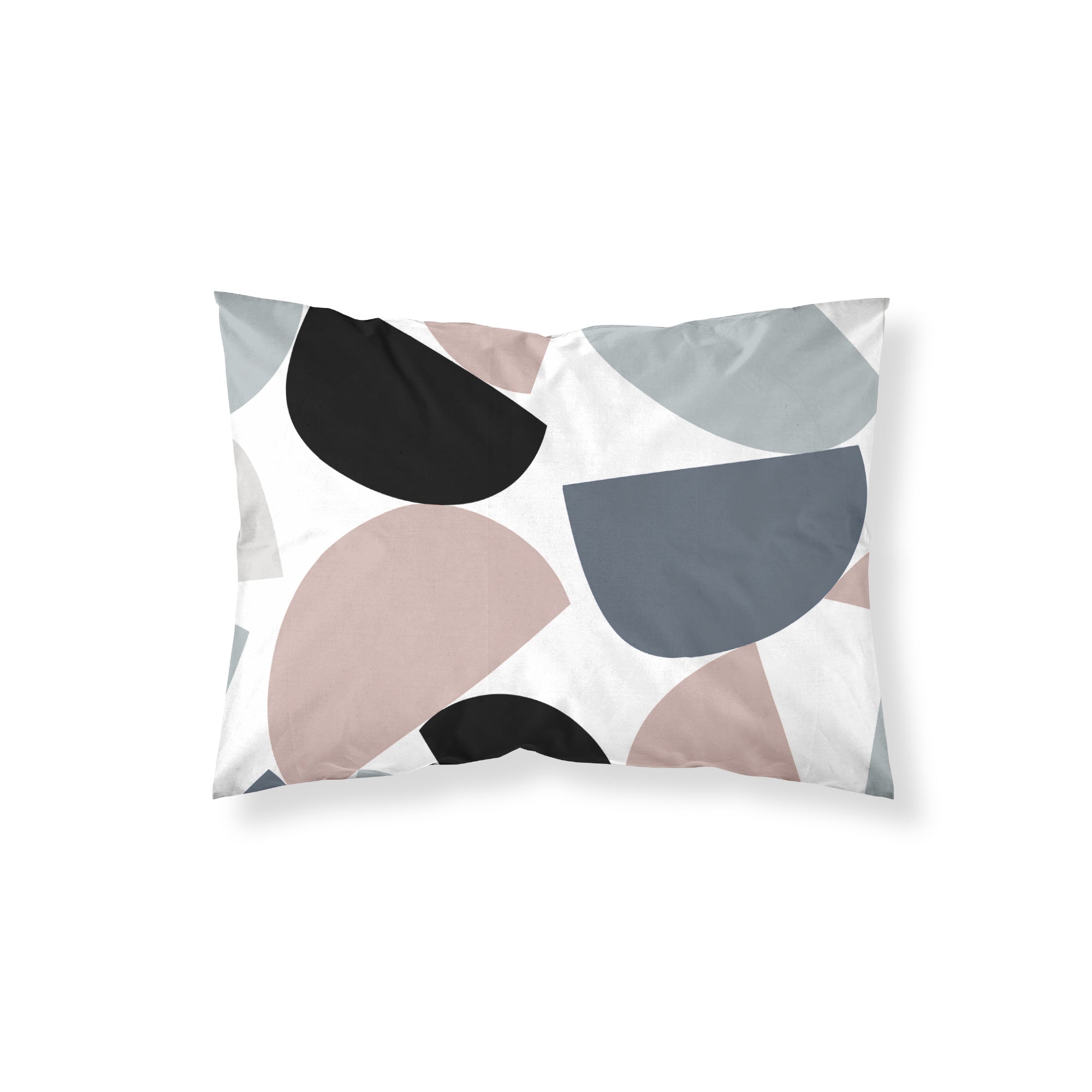 Taie d'oreiller 100% coton Hayes Gris