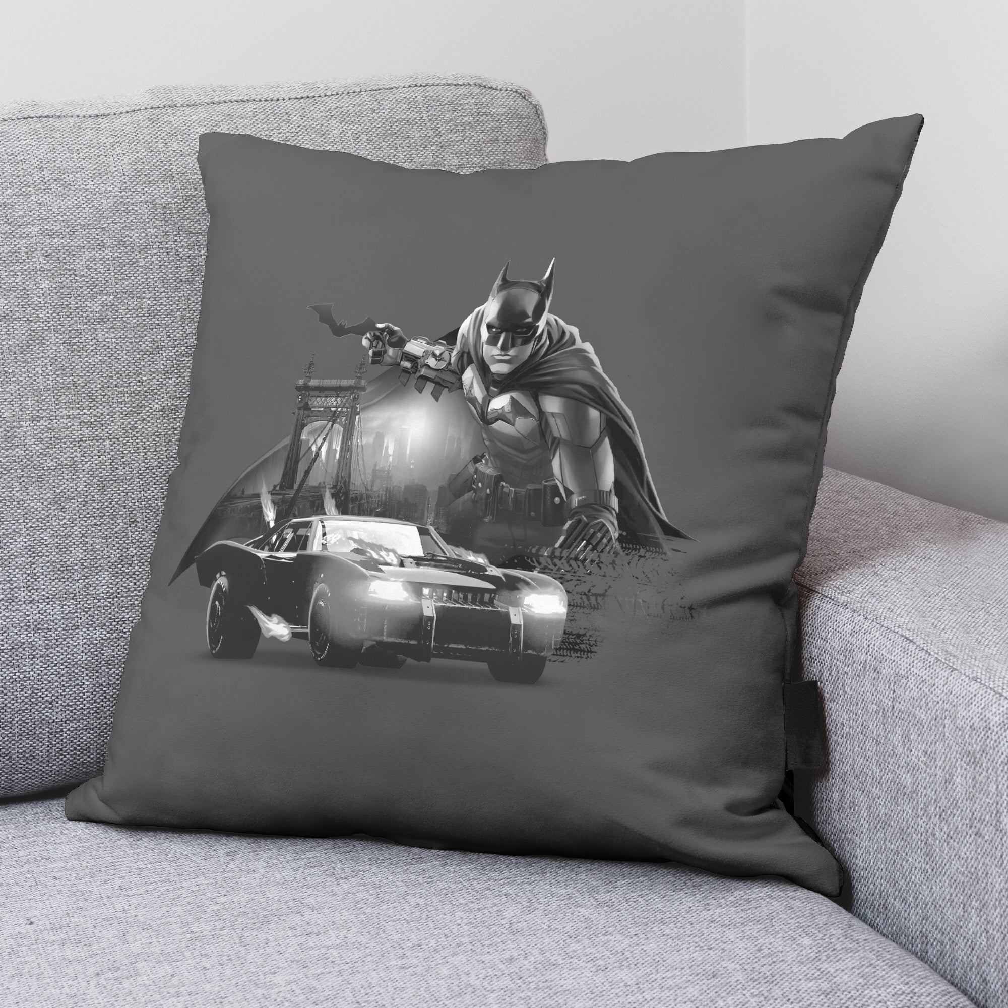 100% Cotton Cushion Cover 45x45 cm Batmobile A