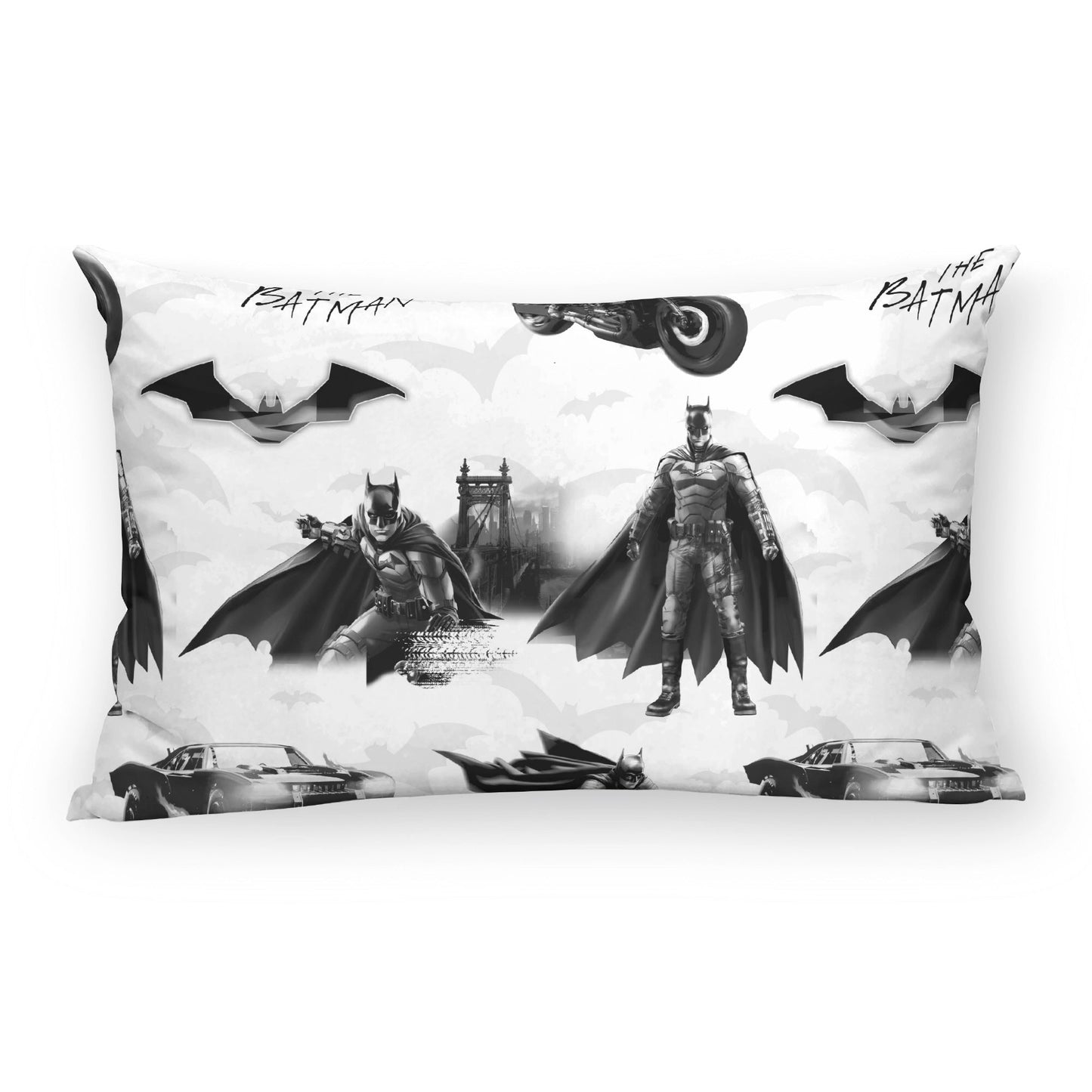 Funda de cojín 100% Algodón 30x50 cm Batmovil C