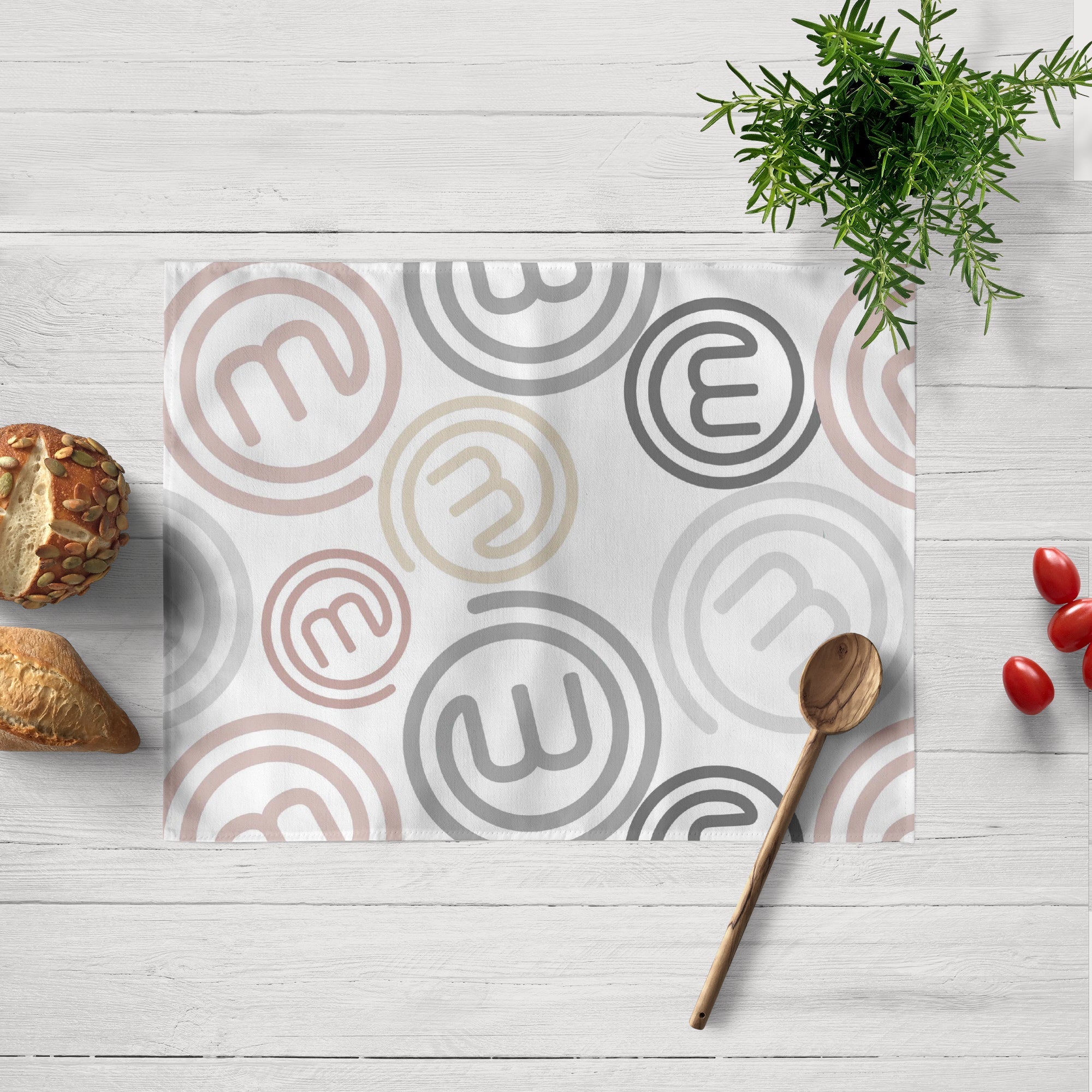 Pack of 2 individual tablecloths 0400-26