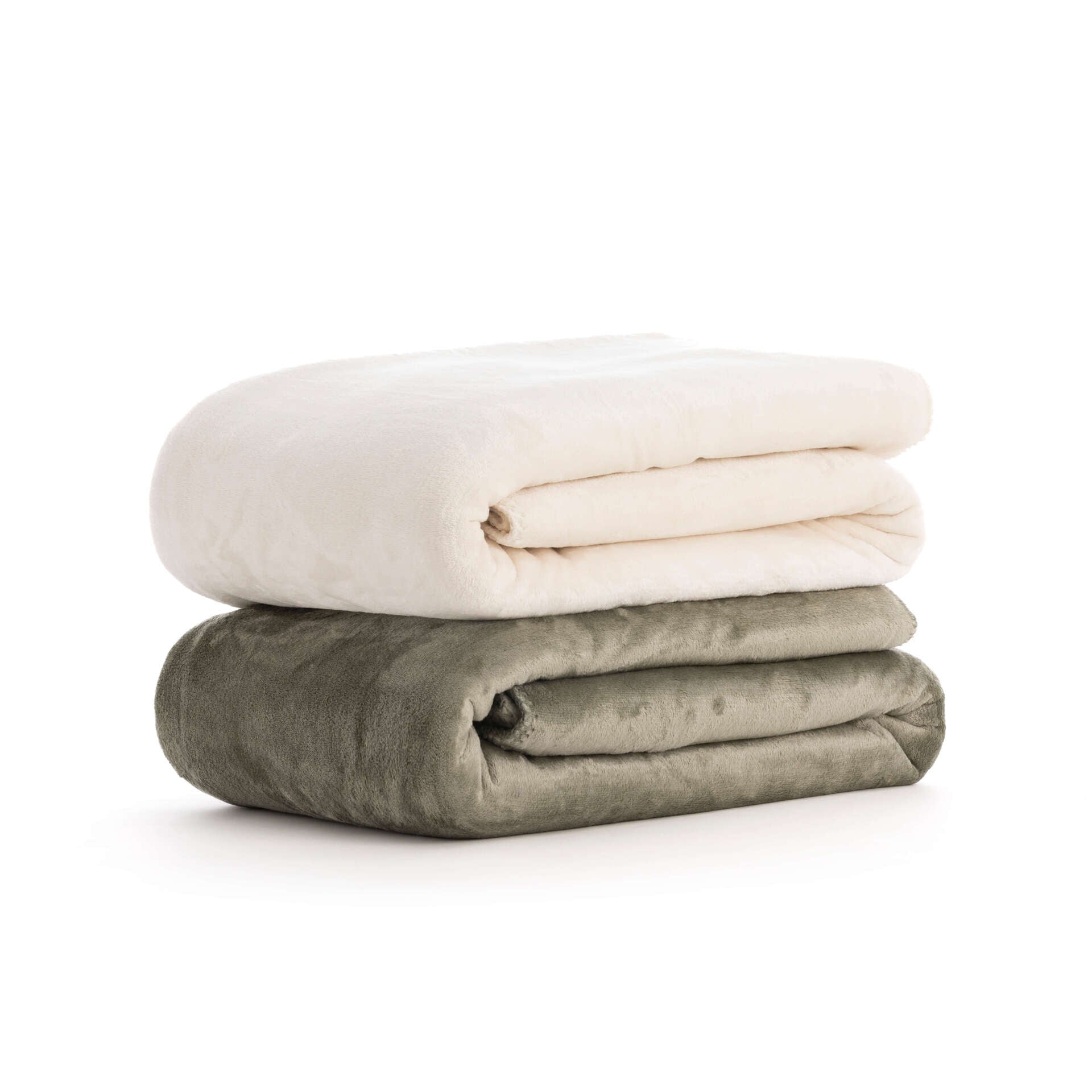 Couverture réversible extra douce Sedalina - Sherpa Army Green