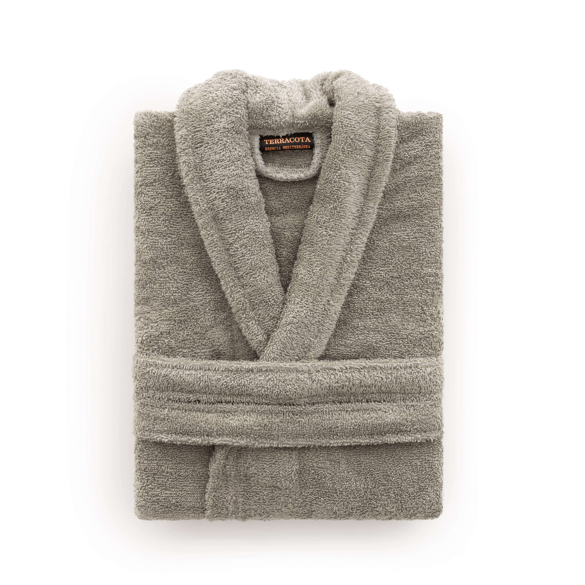 Bathrobe 100% combed cotton 650 gr. Army Green