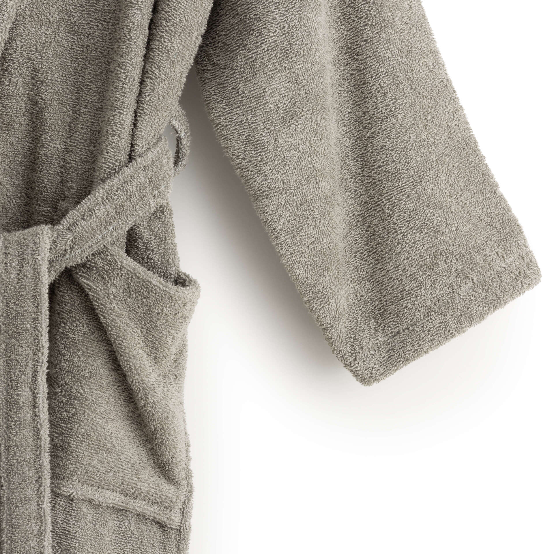 Bathrobe 100% combed cotton 650 gr. Army Green