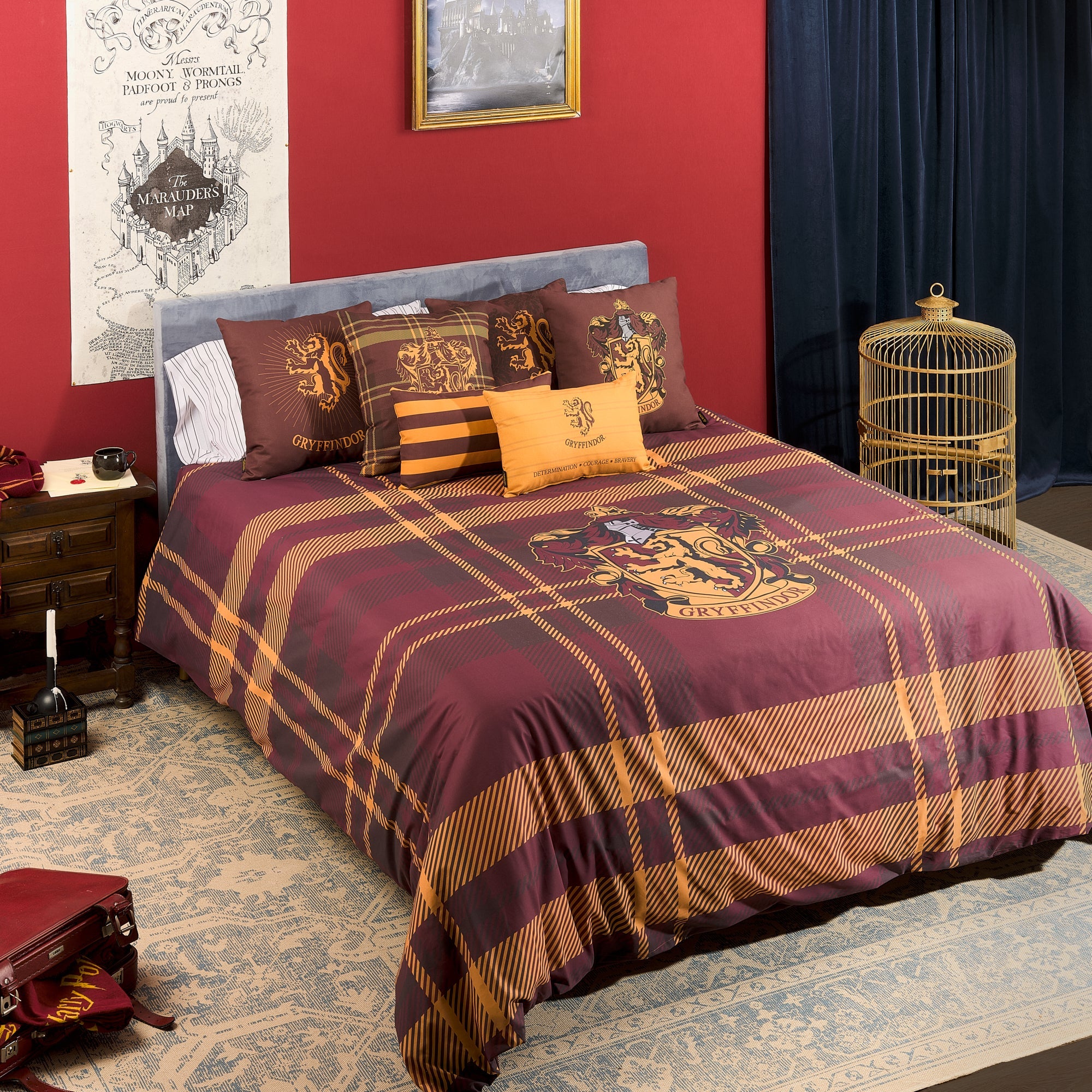 Classic Gryffindor 100% cotton duvet cover