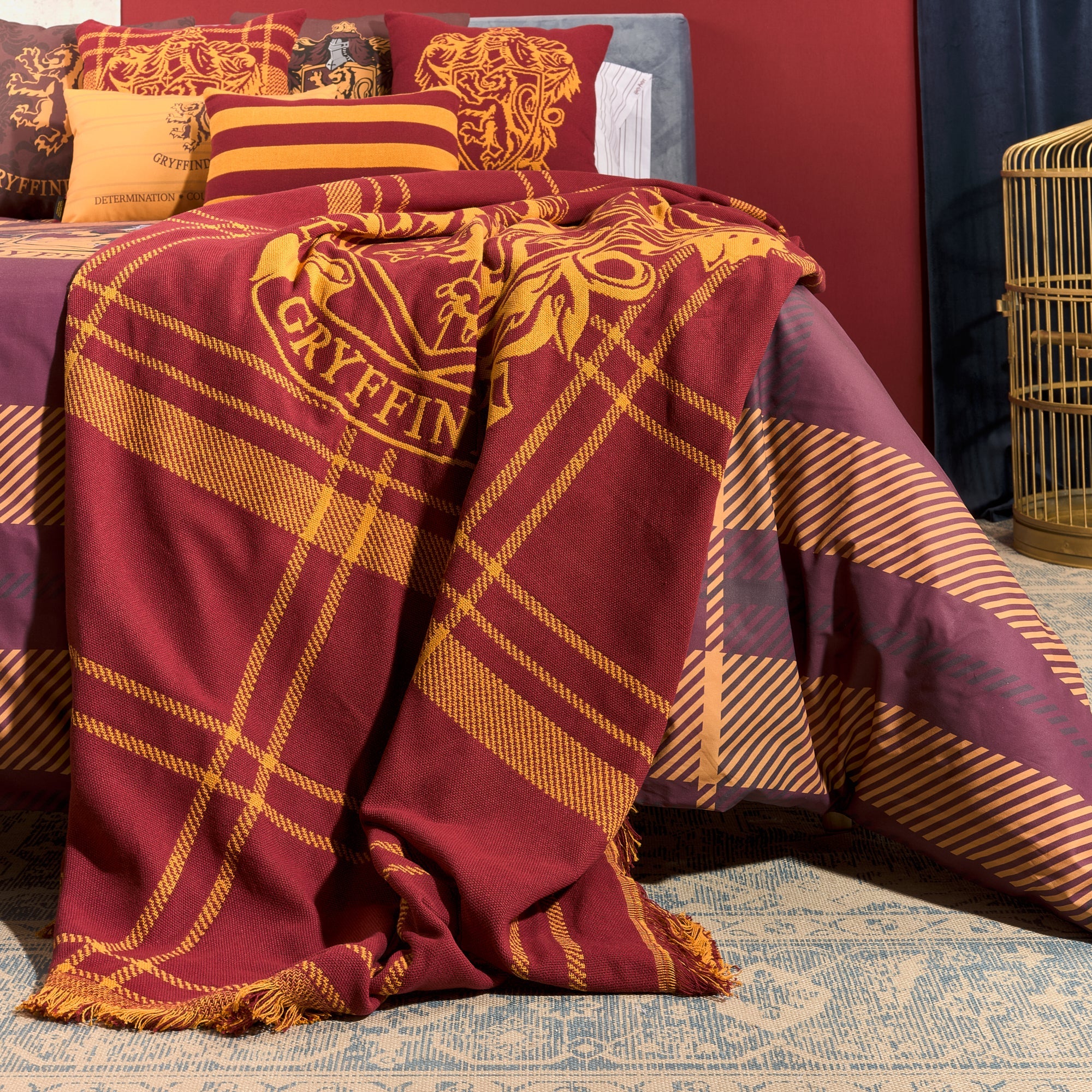 Classic Gryffindor 100% cotton duvet cover