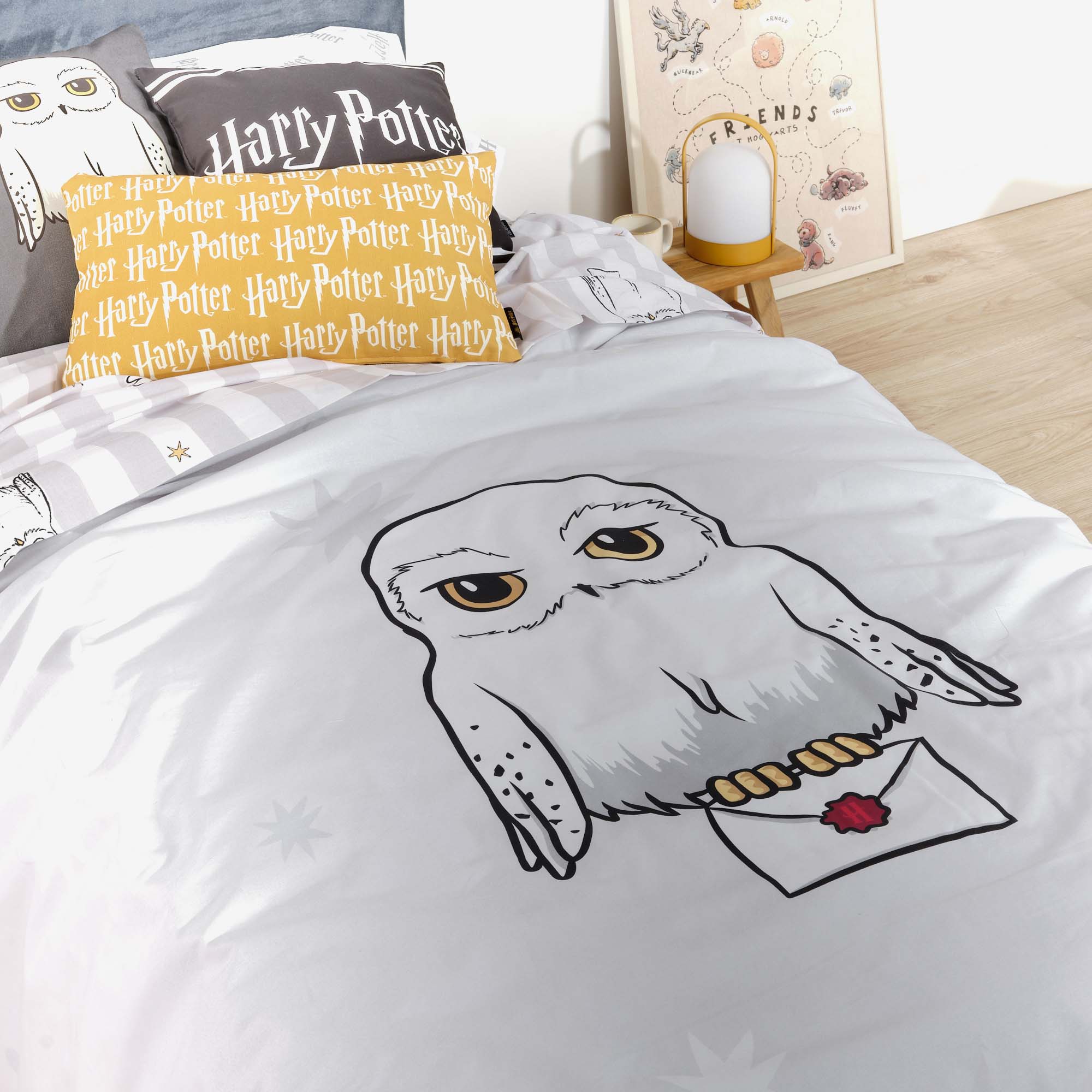 Hedwig Stars 100% cotton duvet cover