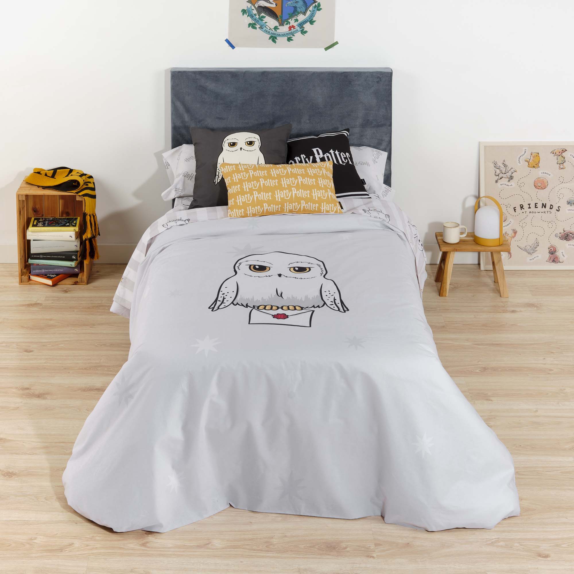 Hedwig Stars 100% cotton duvet cover
