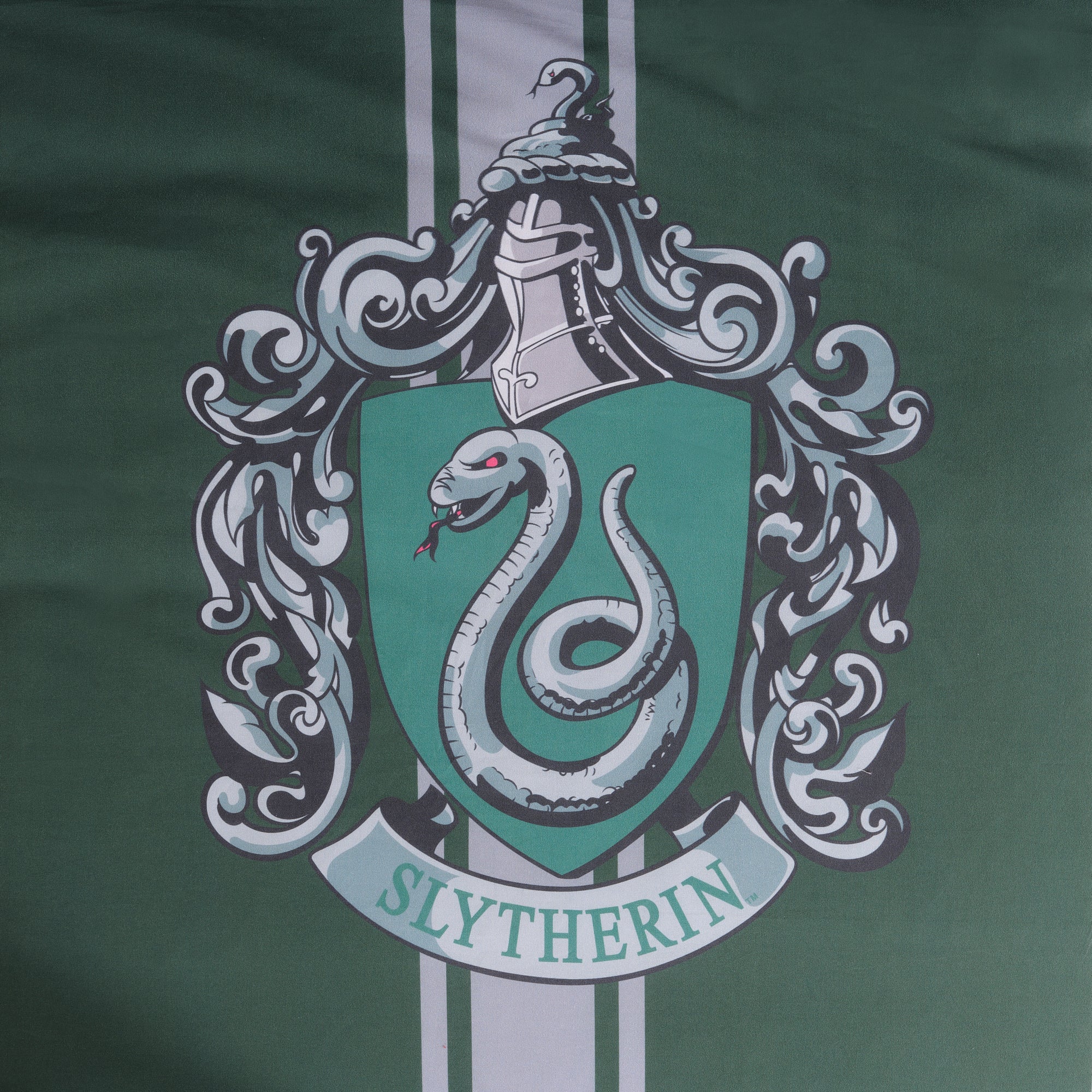 Duvet cover 100% cotton Slytherin Stripes
